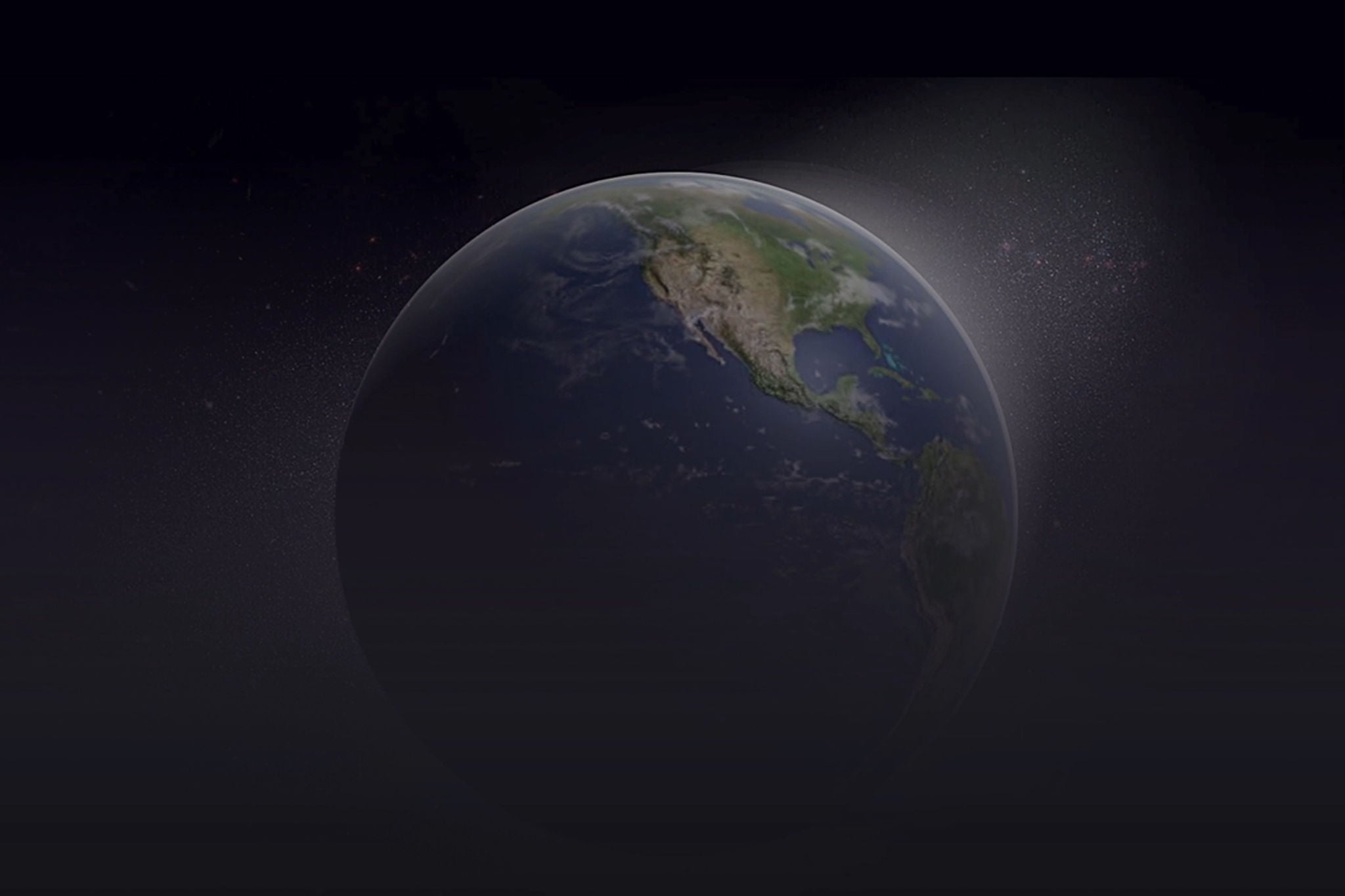 Sphere of Earth planet at night isolated on dark black background. Surface of Earth. Globe. City lights on planet. Life of people. Solar system element. Elements of this image furnished by NASA