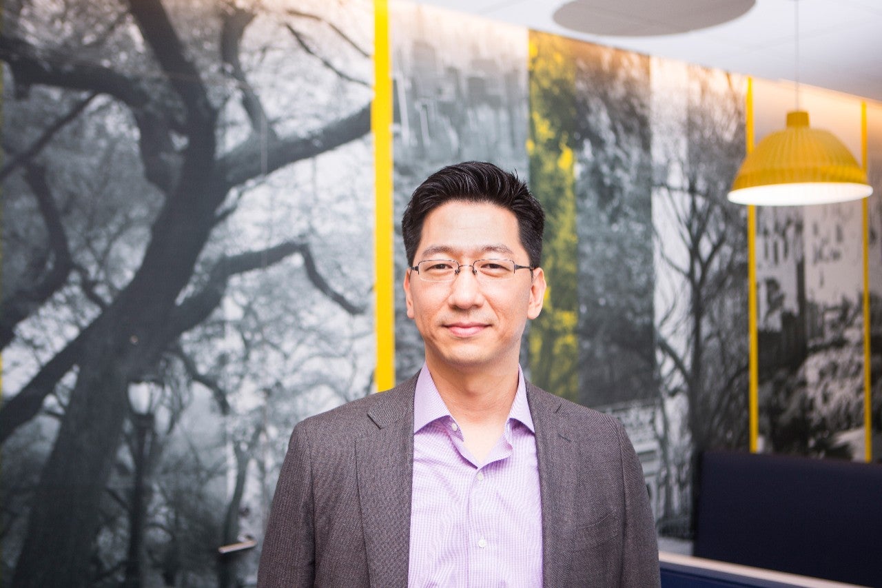 Photographic portrait of Bernard Kang