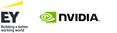 EY and NVIDIA logo