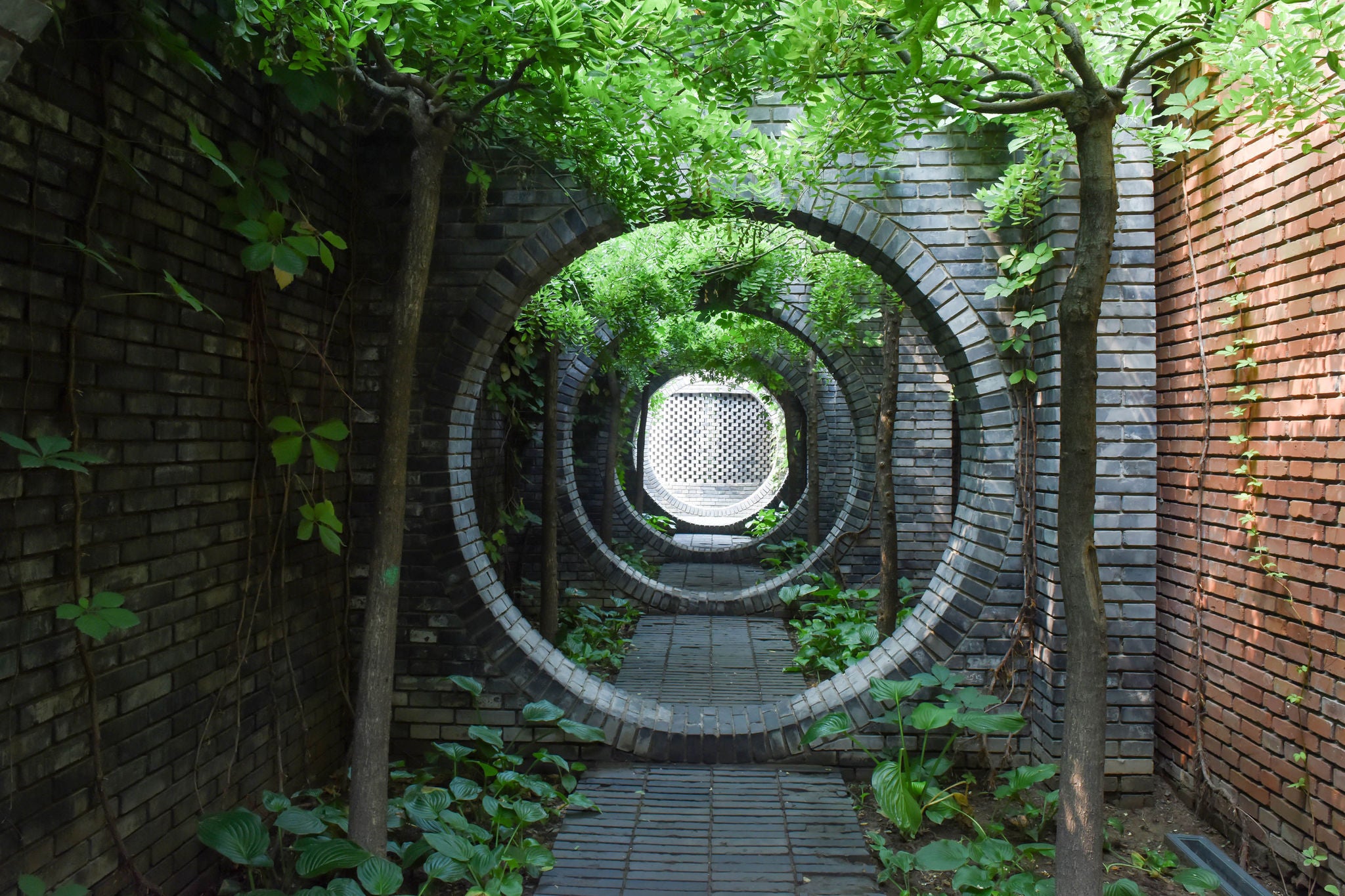 Beijing, Corridor, Entrance Hall,  Famous Place