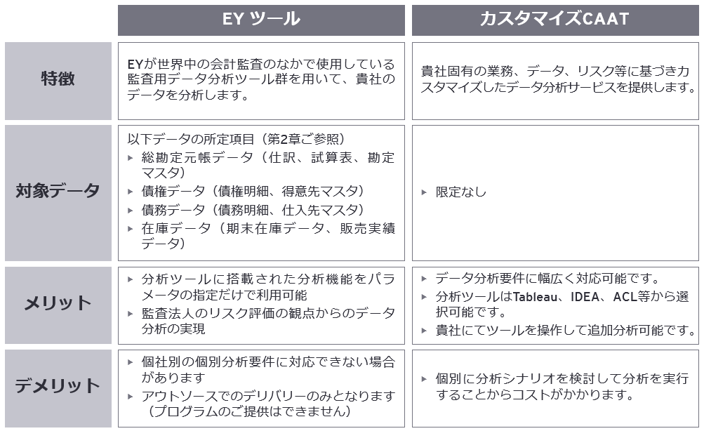 EYデータ分析サービスの全体像