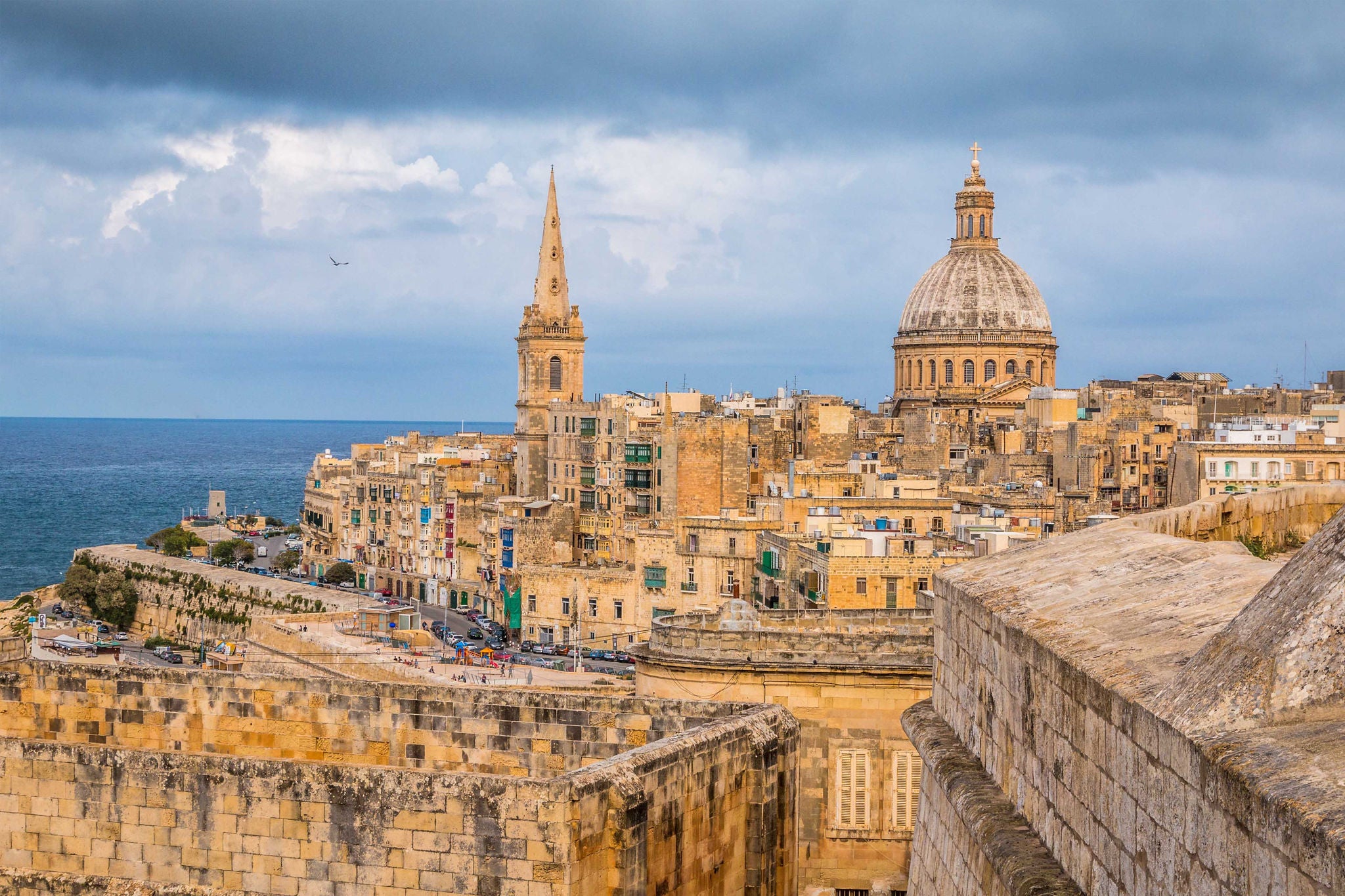 Areial view of Malta