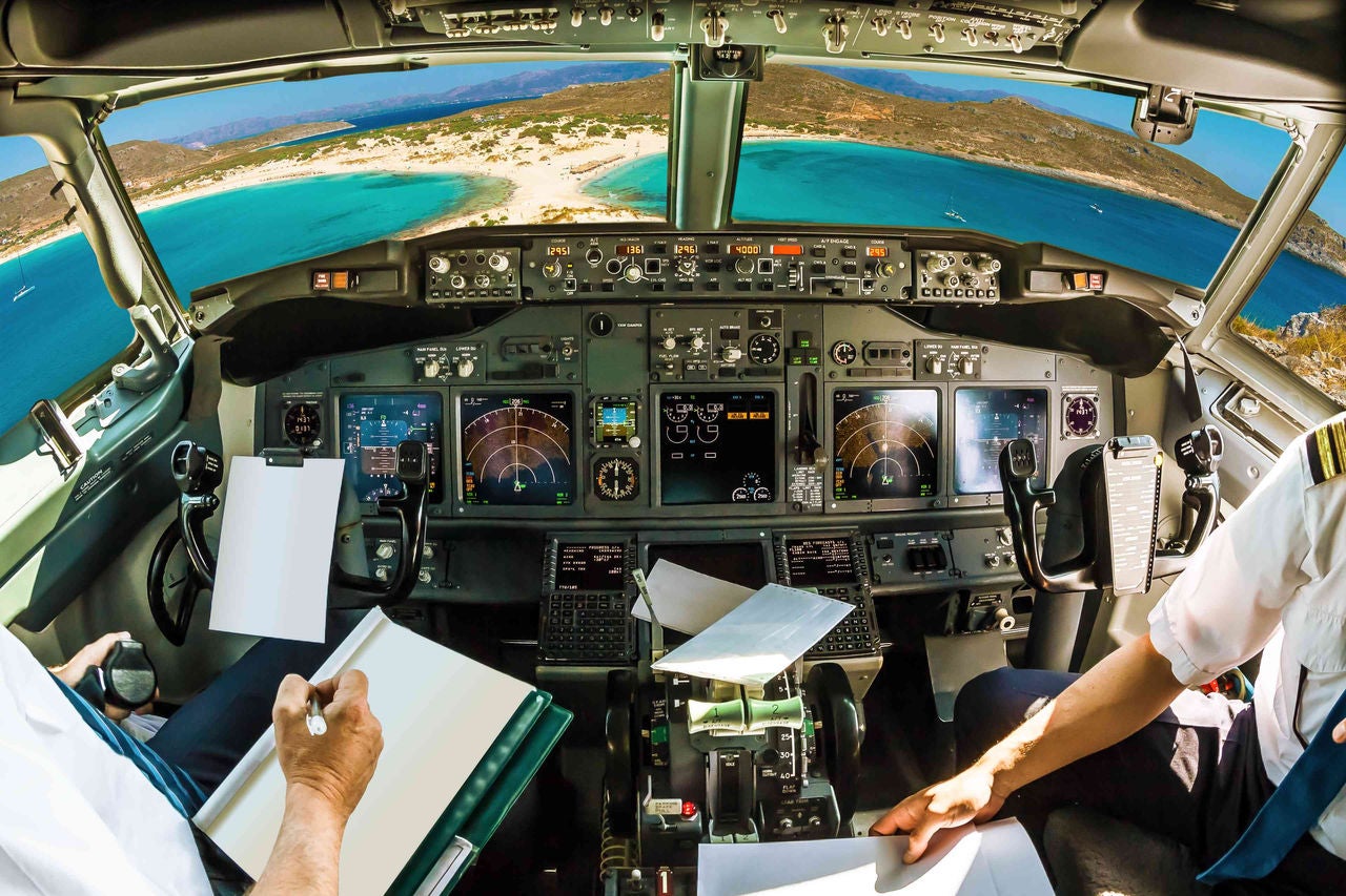 Picture of a cockpit