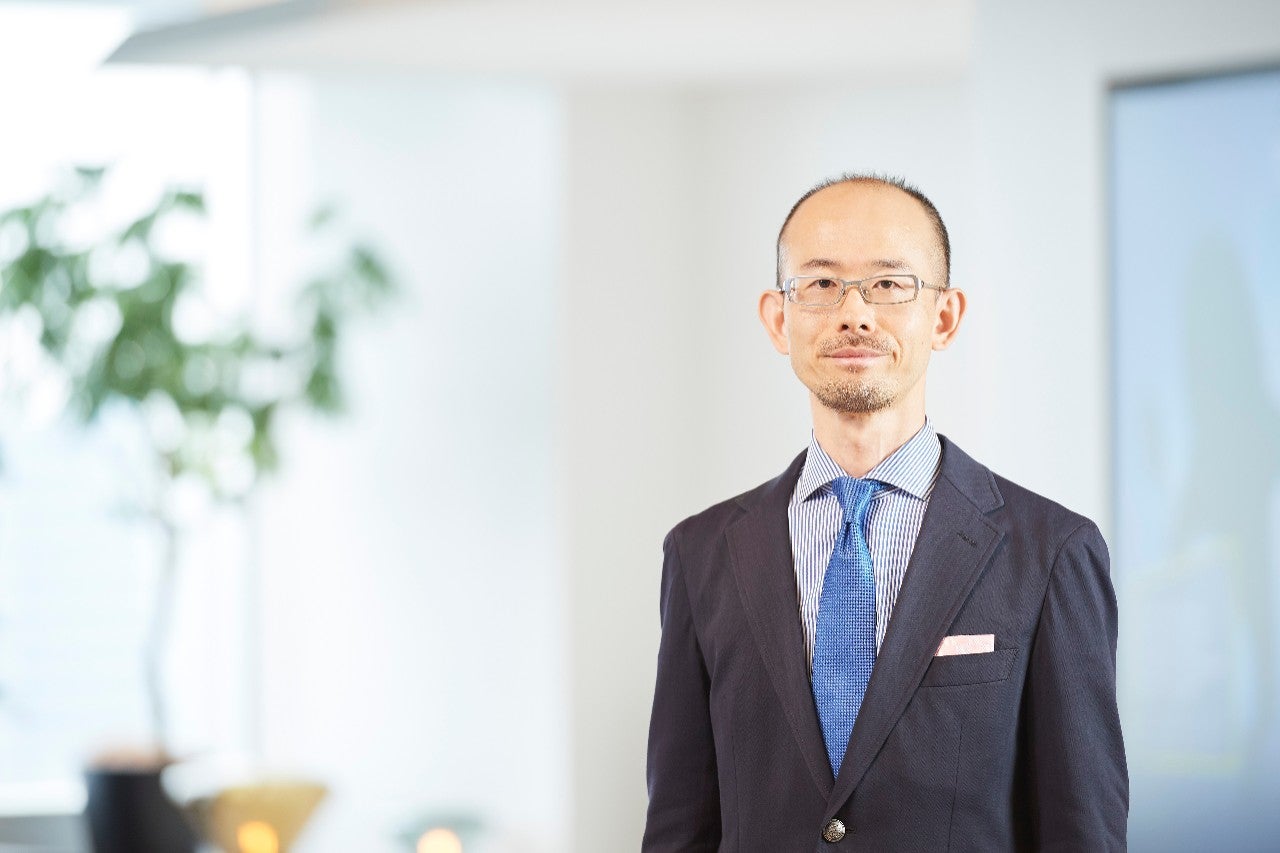 Photographic portrait of Akihiro Miyabayashi