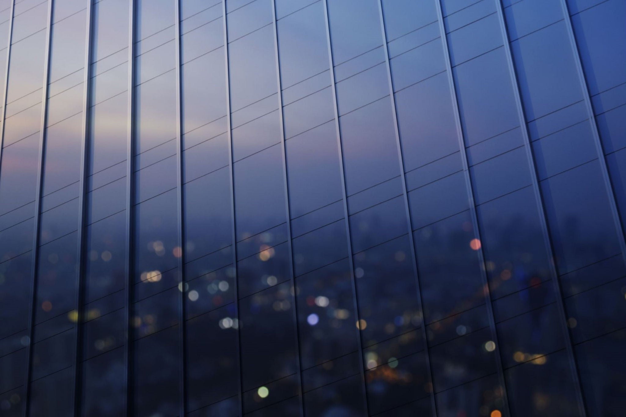 Urban skyline and architectural beauty from atop a building