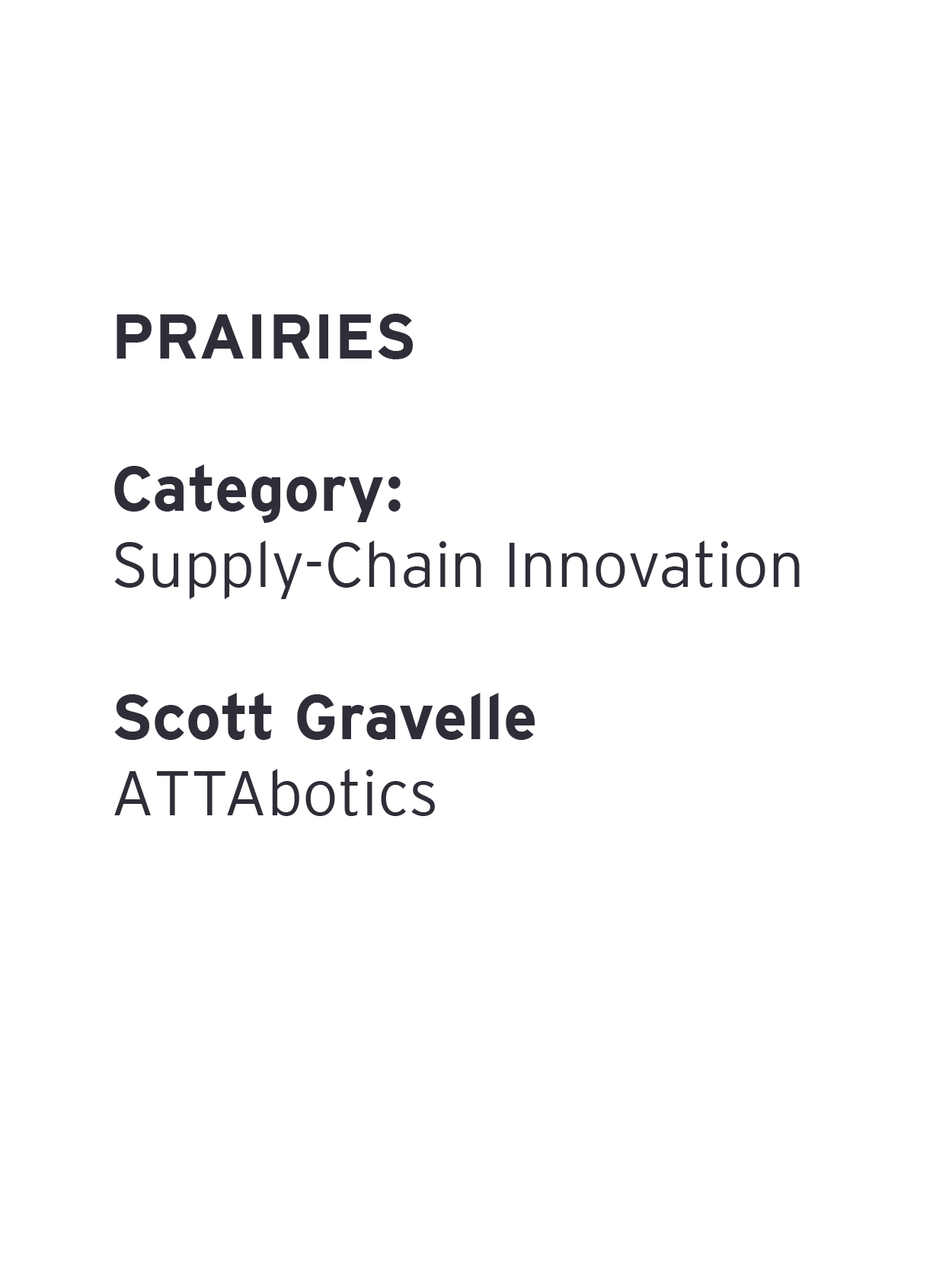 Scott Gravelle - ATTAbotics