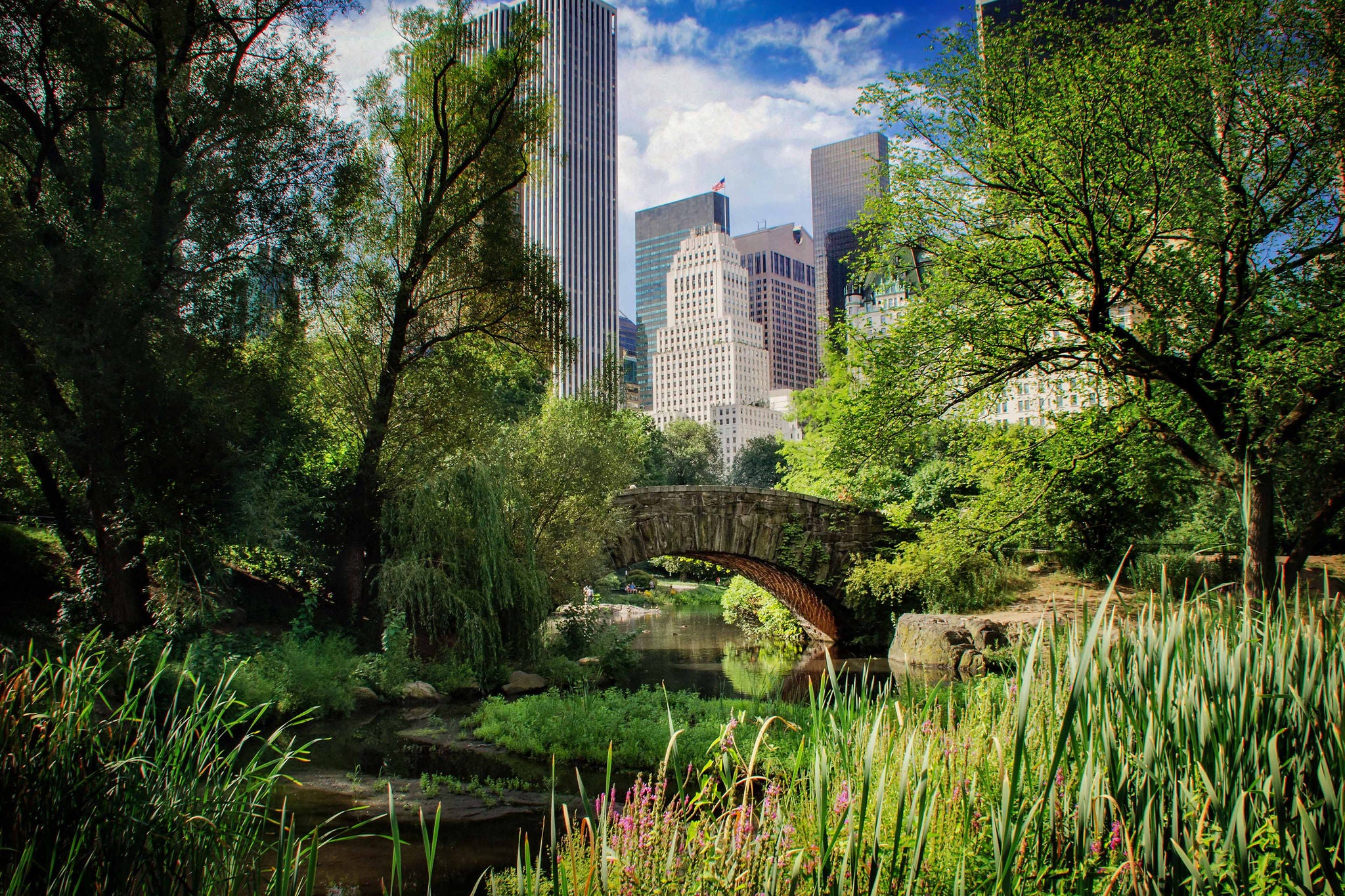 Central Park's Gapstow Bridge