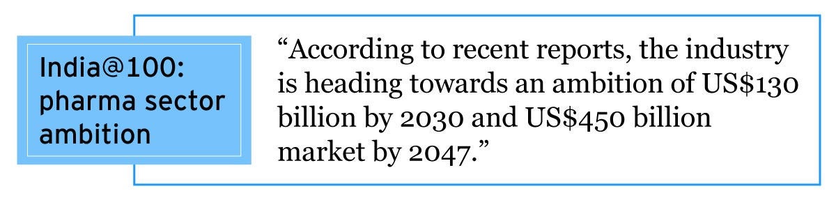 India@100: Pharma sector ambition