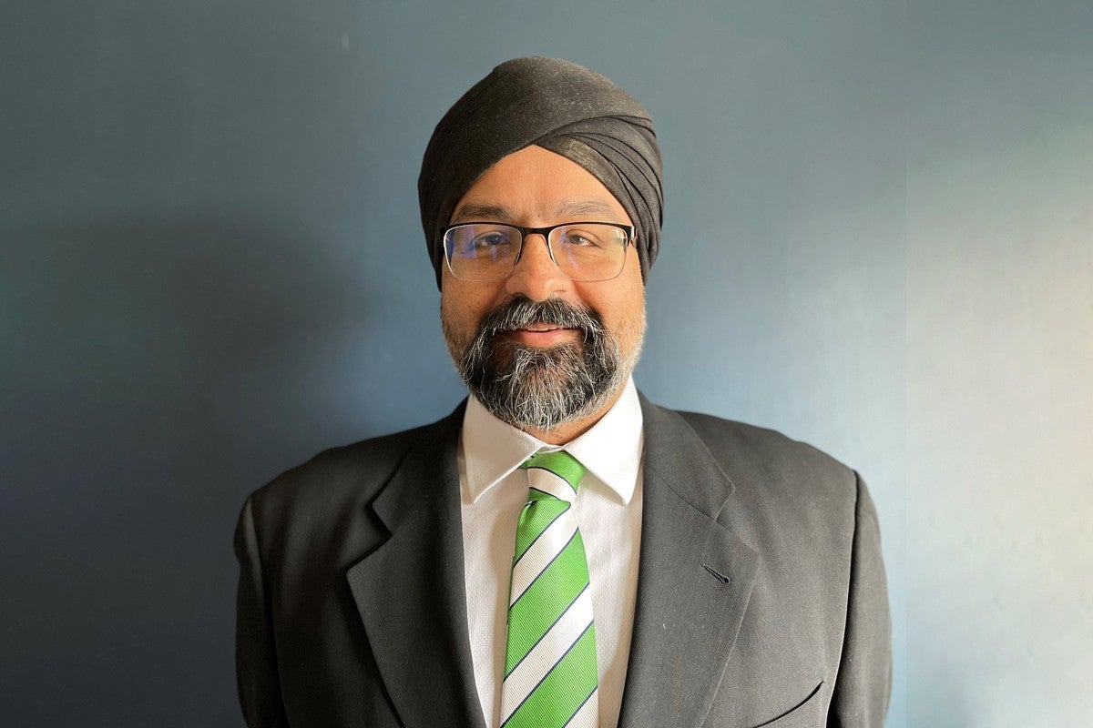 Photographic portrait of Baldeep Singh