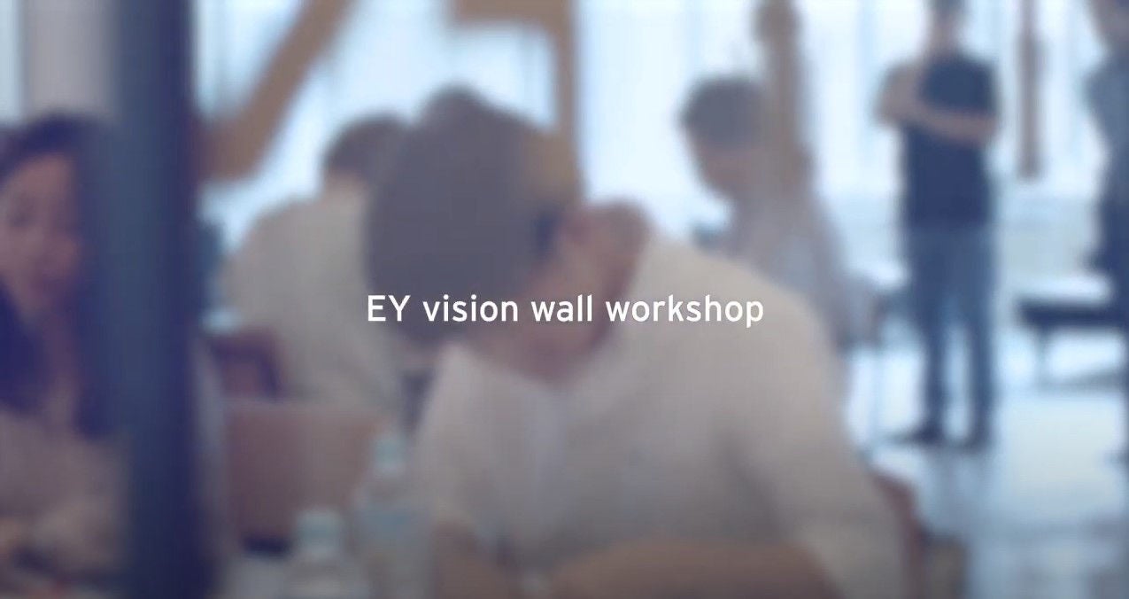 働き方進化中 - EY vision wall workshop ④