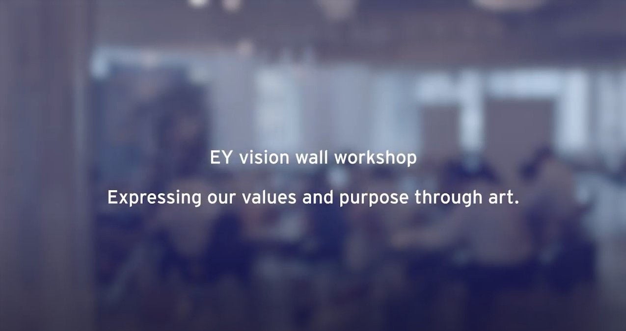 働き方進化中 - EY vision wall workshop ➂