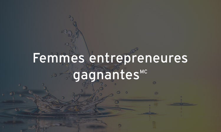 Femmes entrepreneures gagnantes