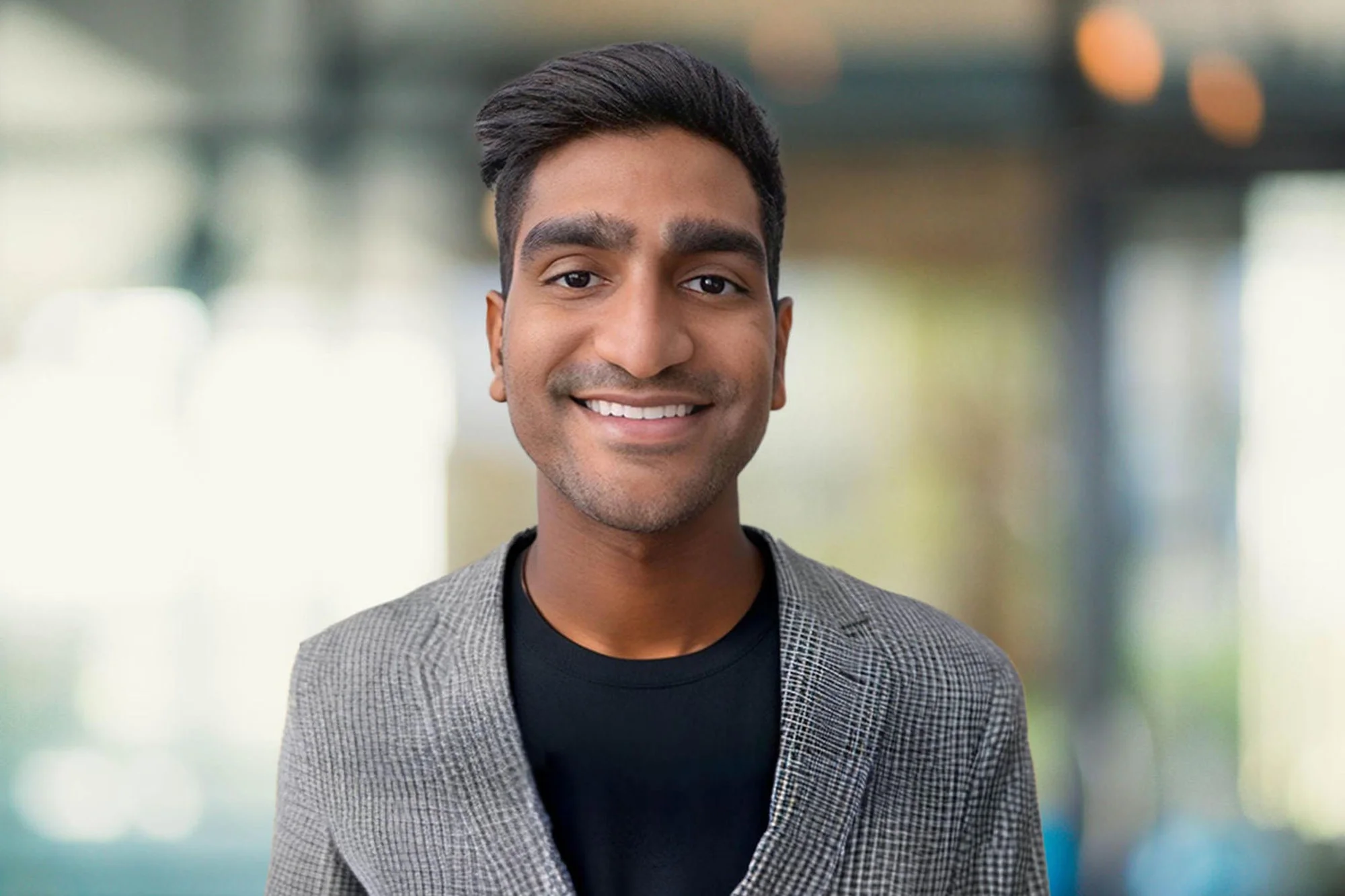 Photographic portrait of Ishan Patel, Audien Hearing