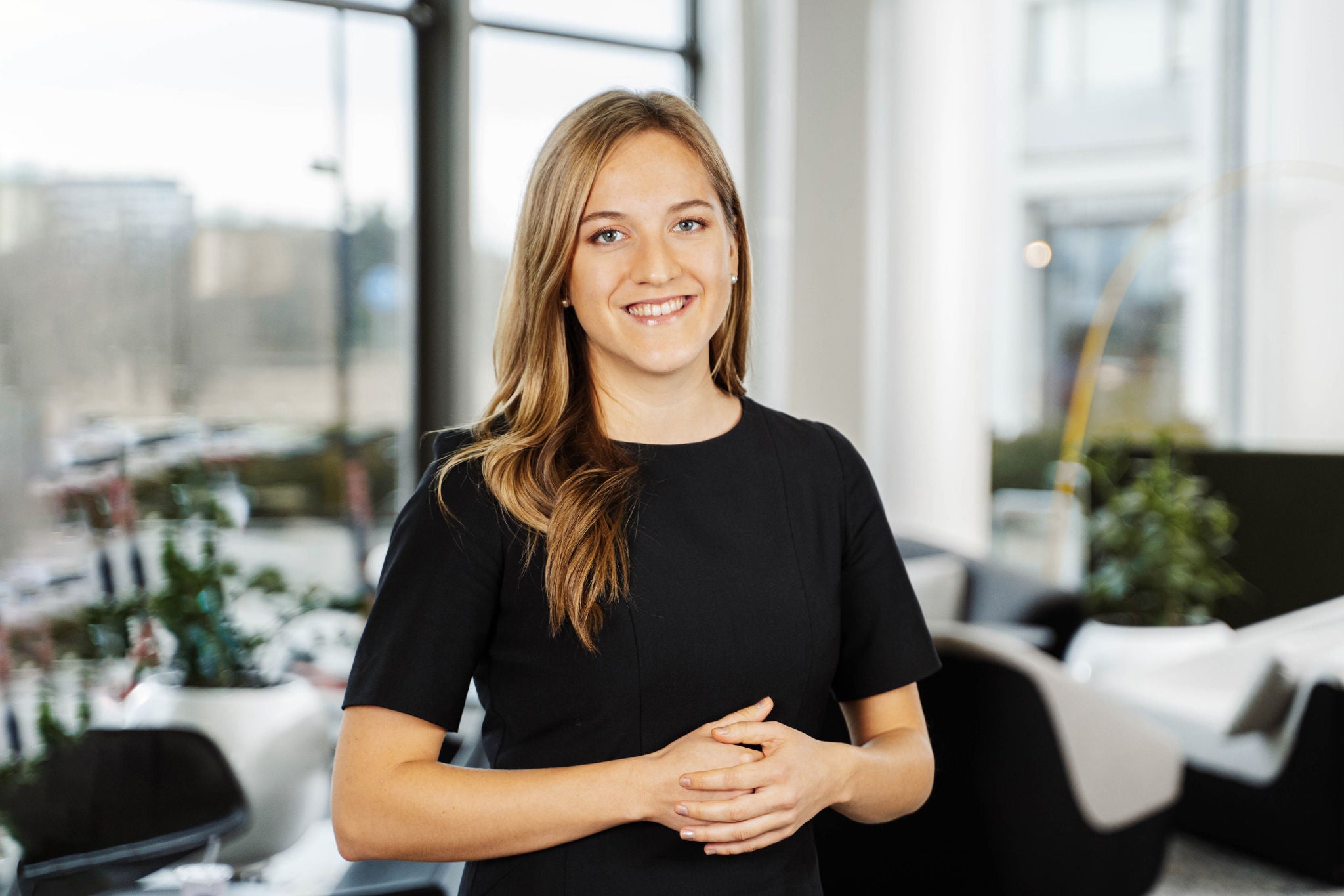 Jekaterina at the EC office