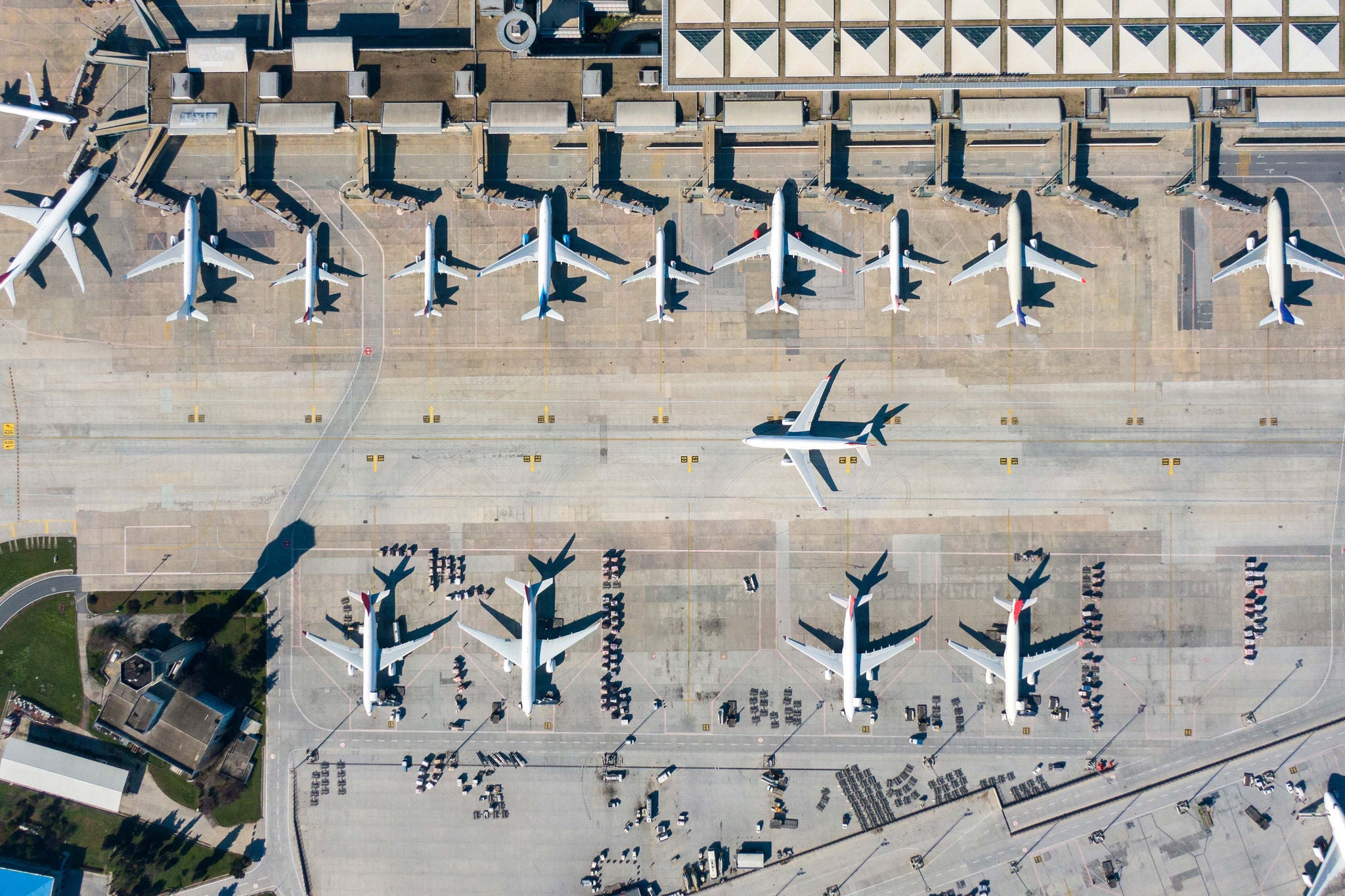 Airport, Airplane, Airport Runway, Commercial Airplane
