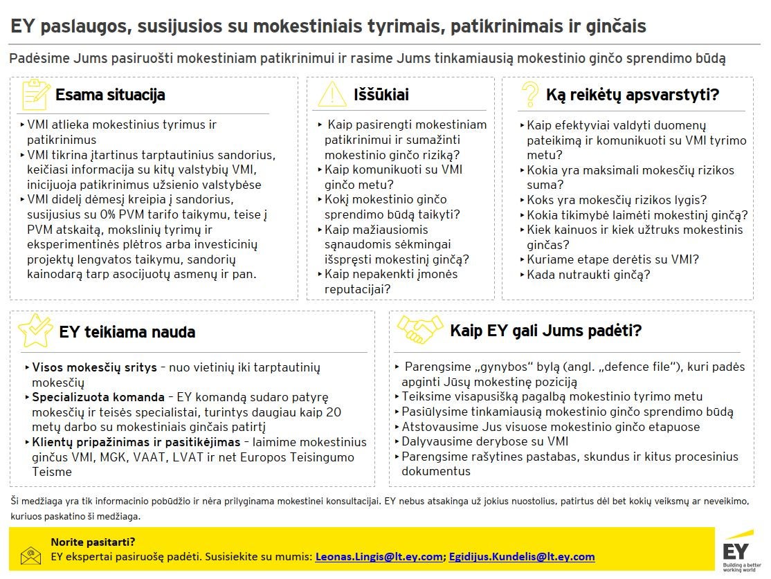 Su mokestiniais gincais susijusios paslaugos lt final