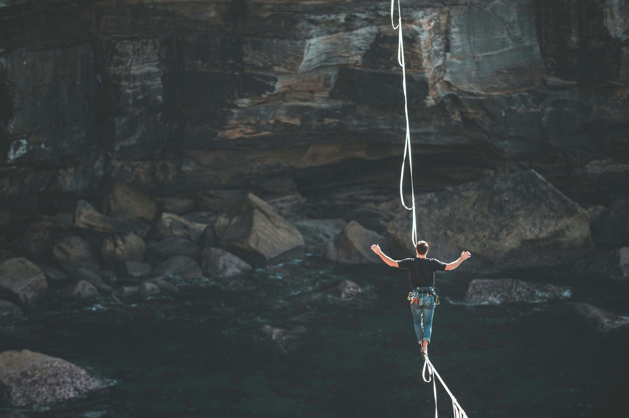 Rope walking