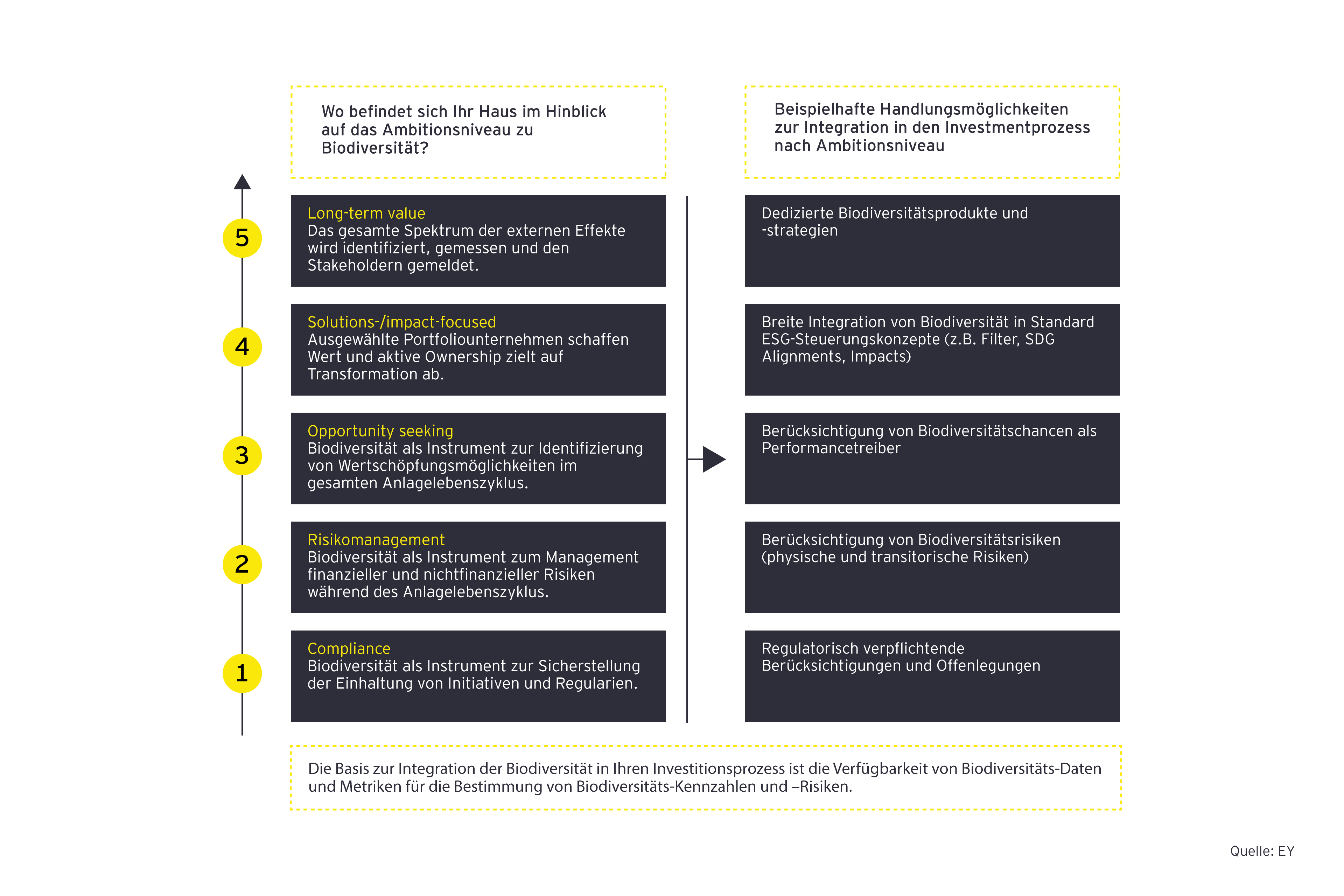 Grafik: Ambitionsniveau und Integration