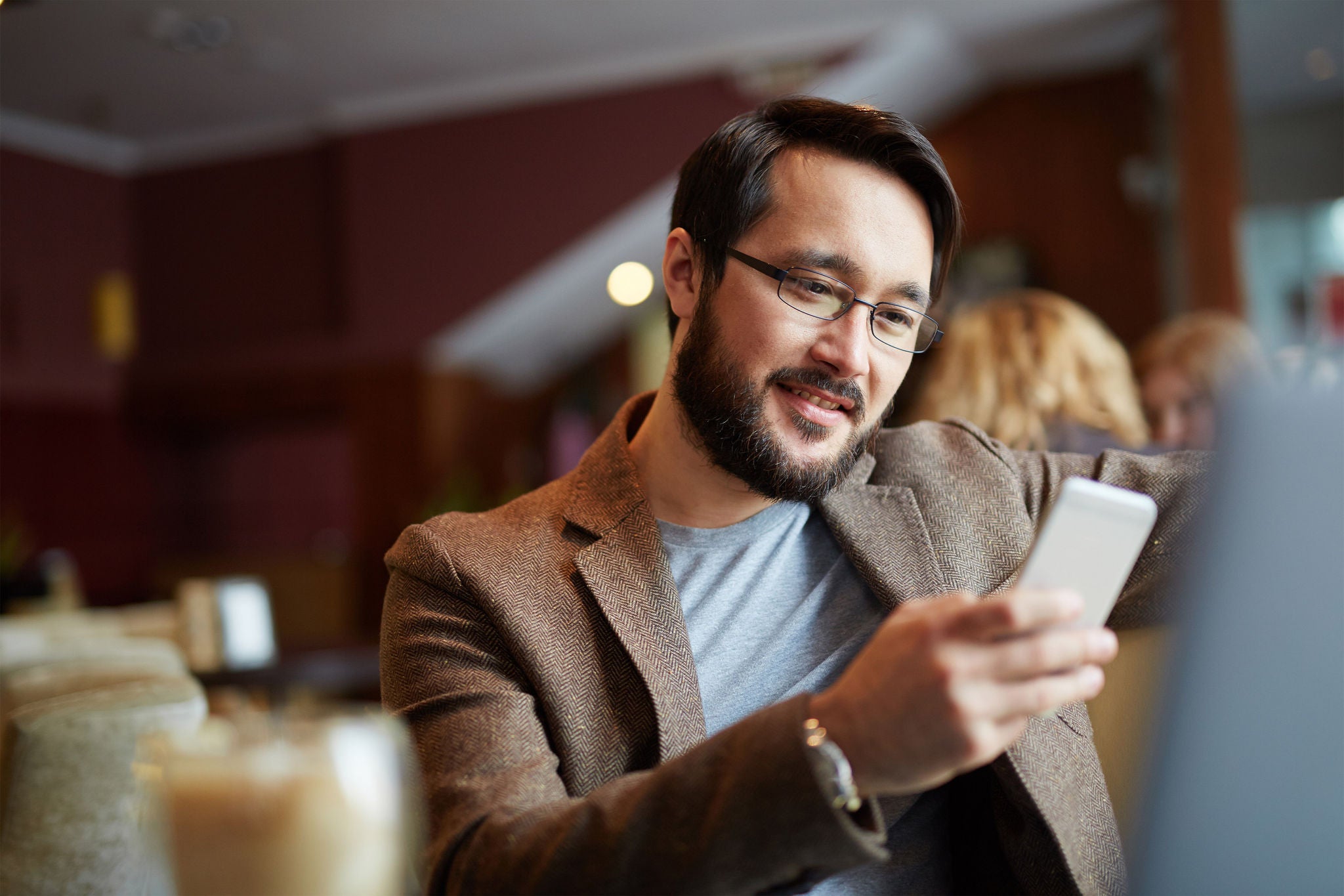 Man with phone