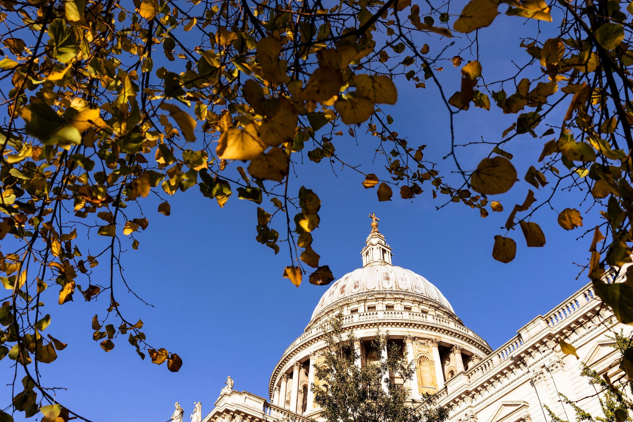 St Paul's Cathedral in Autumn