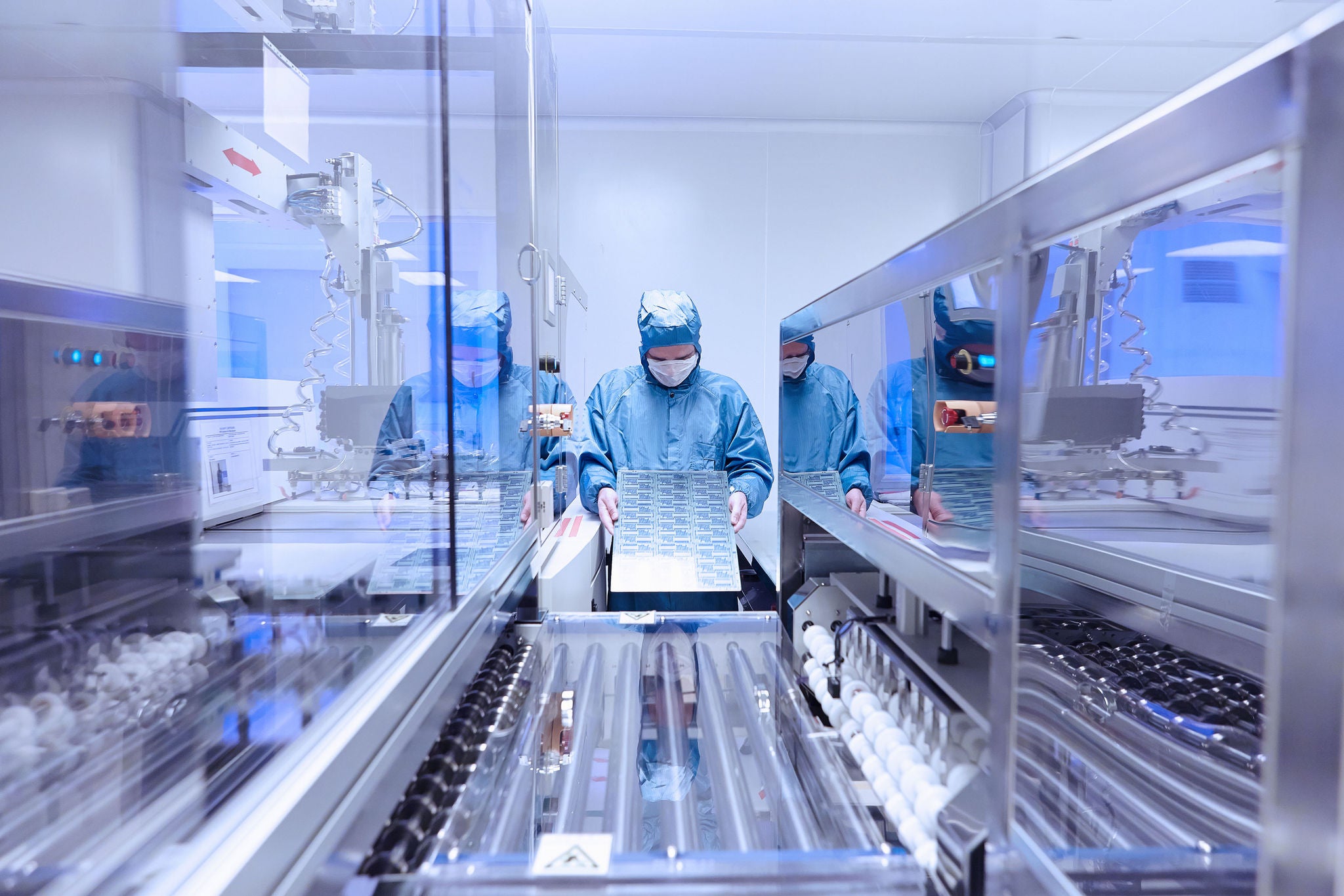 Man working in Laboratory