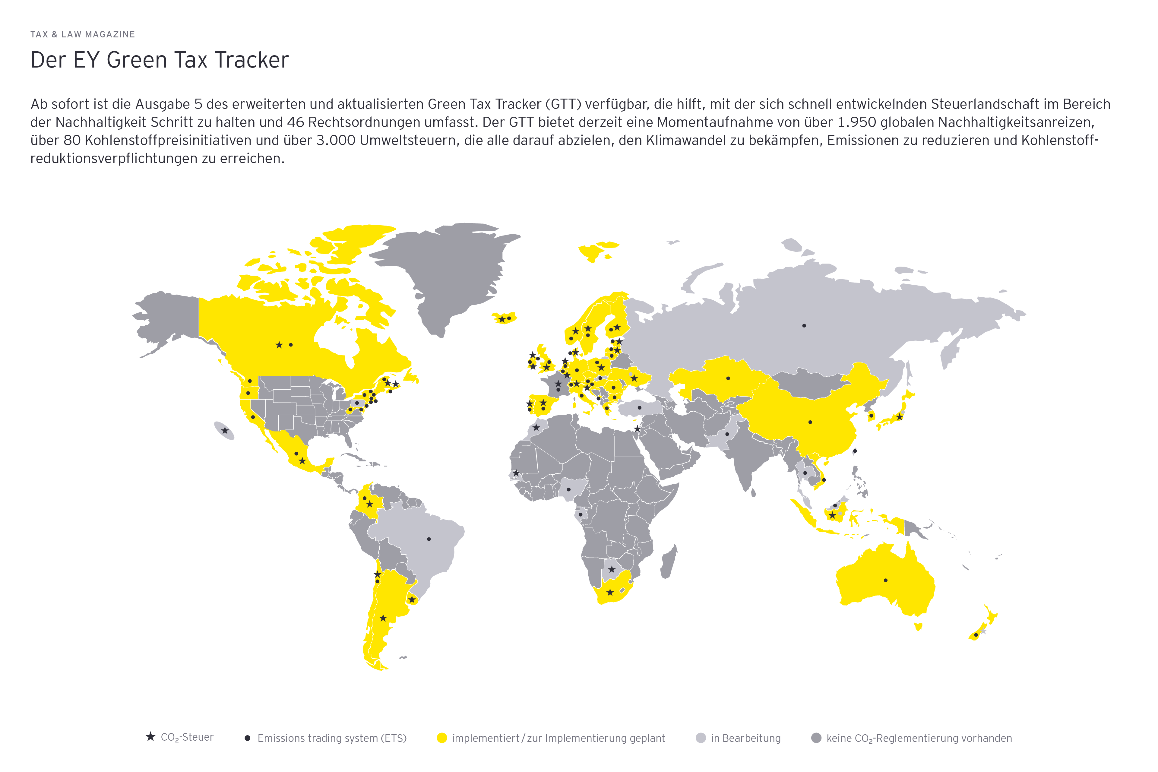 Der EY Green Tax Tracker