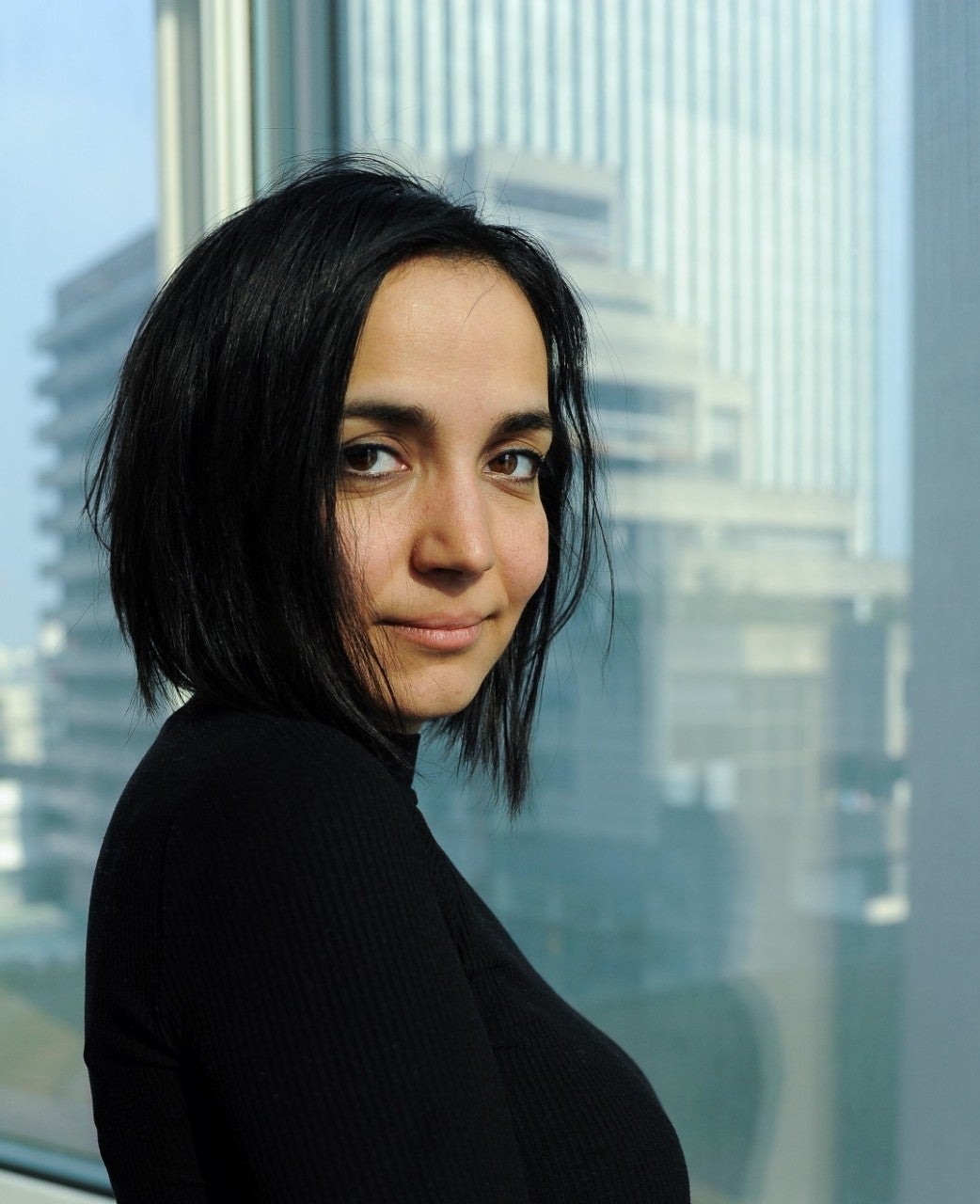 Photographic portrait of Karima Haraoubia