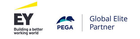 EY and Pega Partner logo