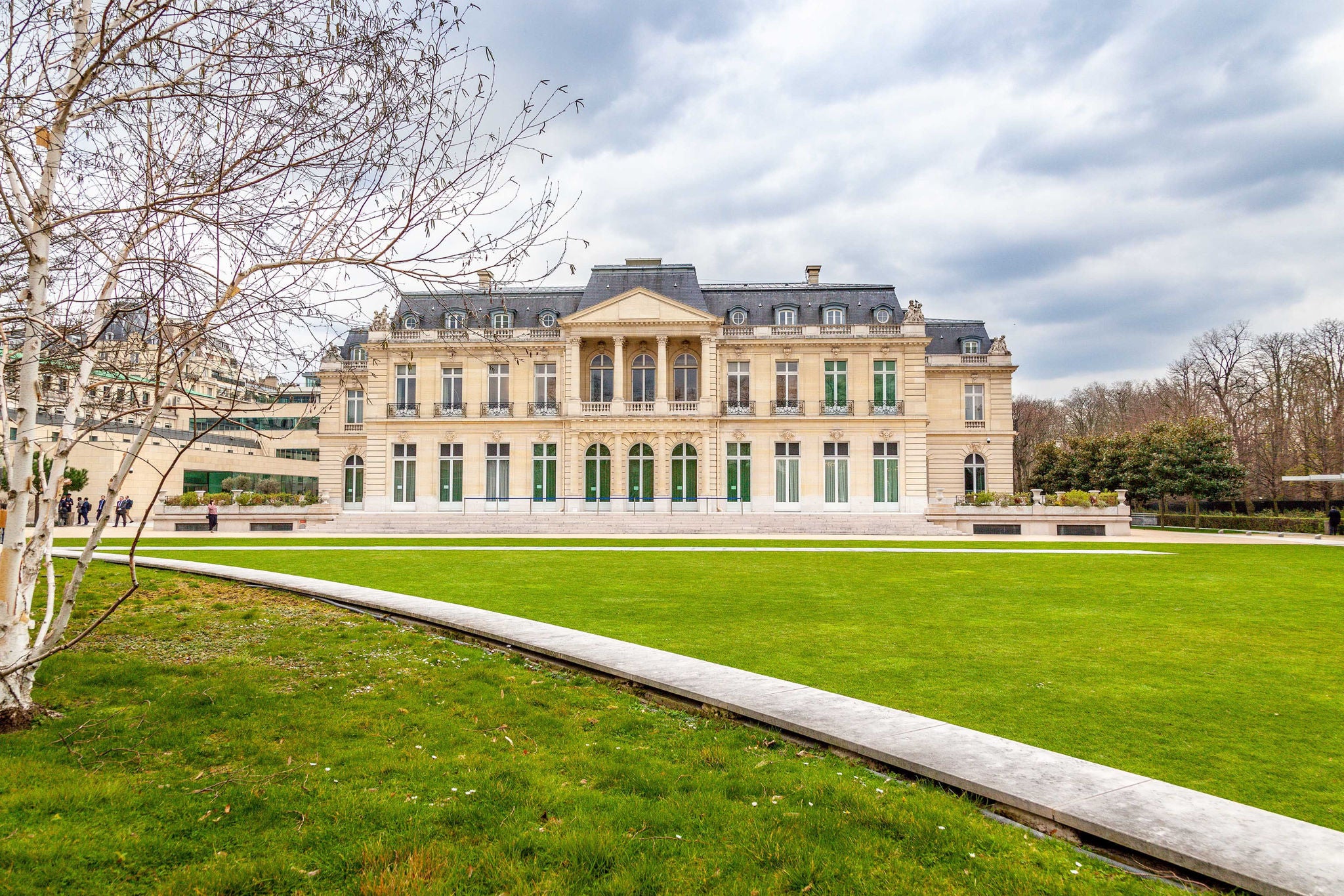 Das Schloss La Muette in Paris, Hauptsitz der OECD