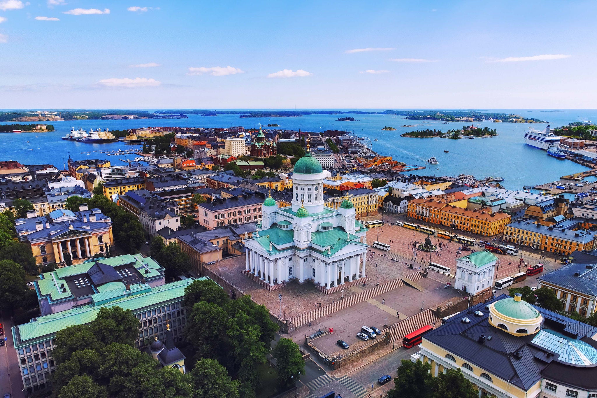 Helsinki aerial
