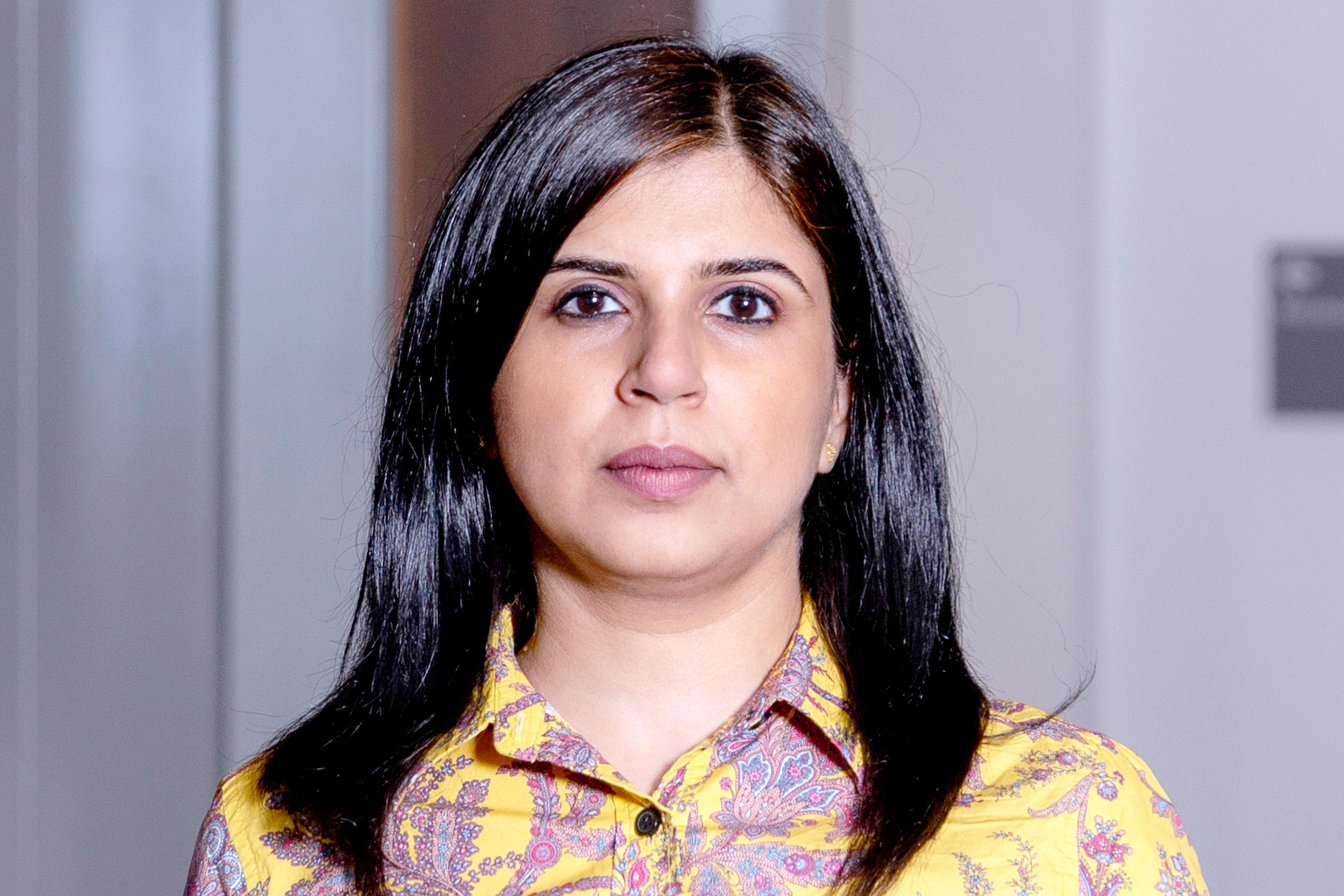 Photographic portrait of Shubhra Kathuria