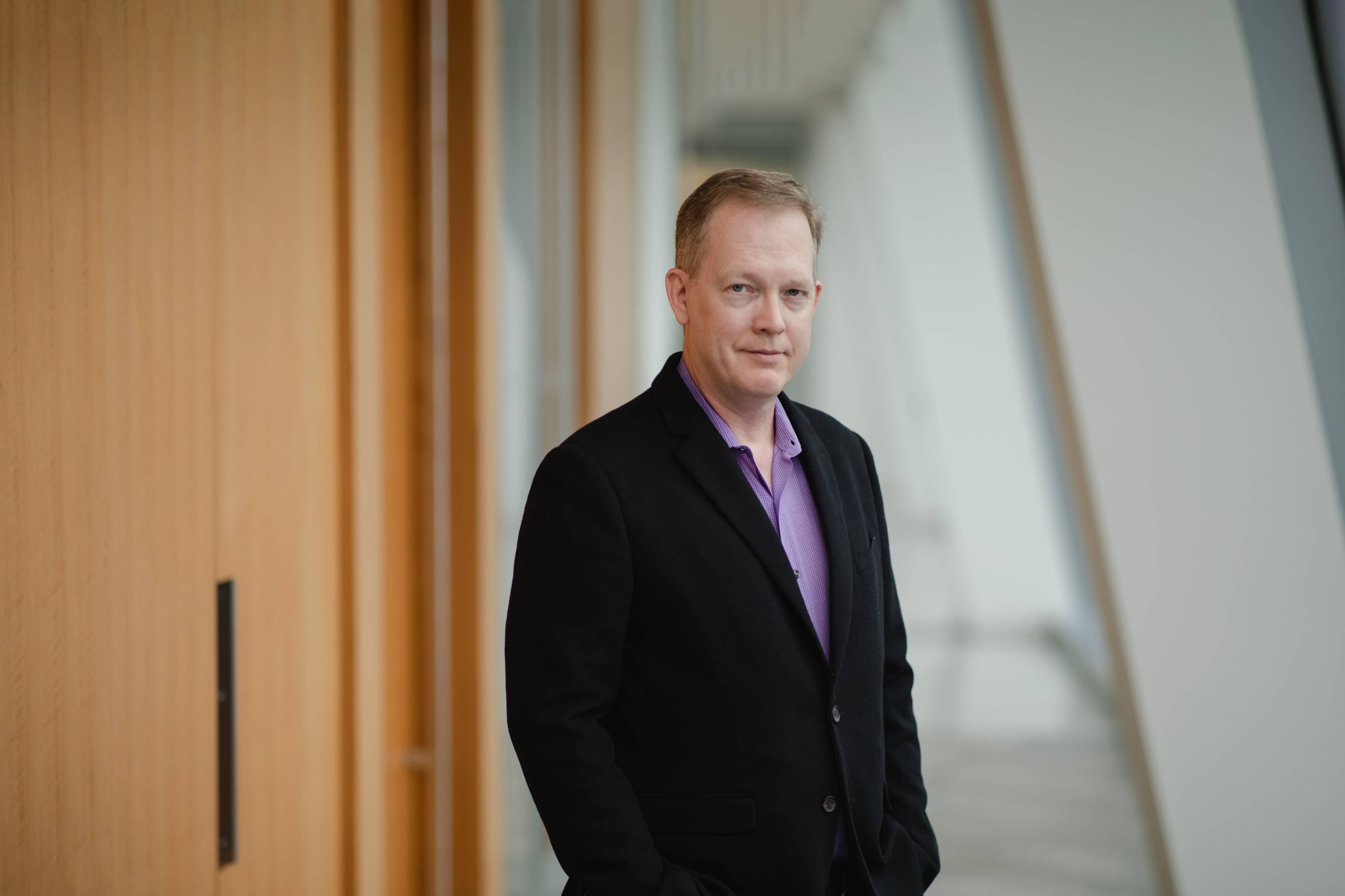 Photographic portrait of Glen Wedel