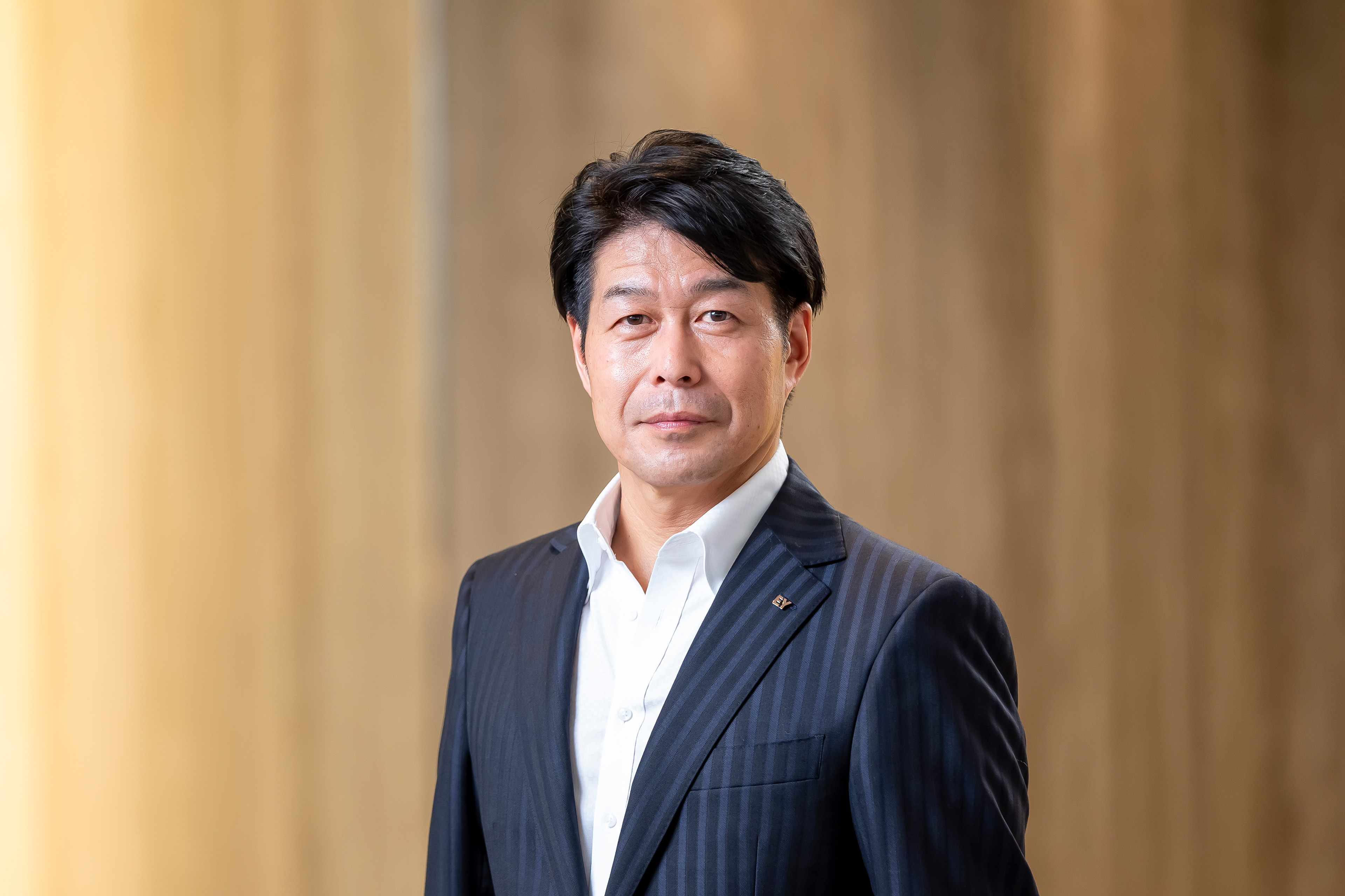 Photographic portrait of Katsuhiko Nakagawa