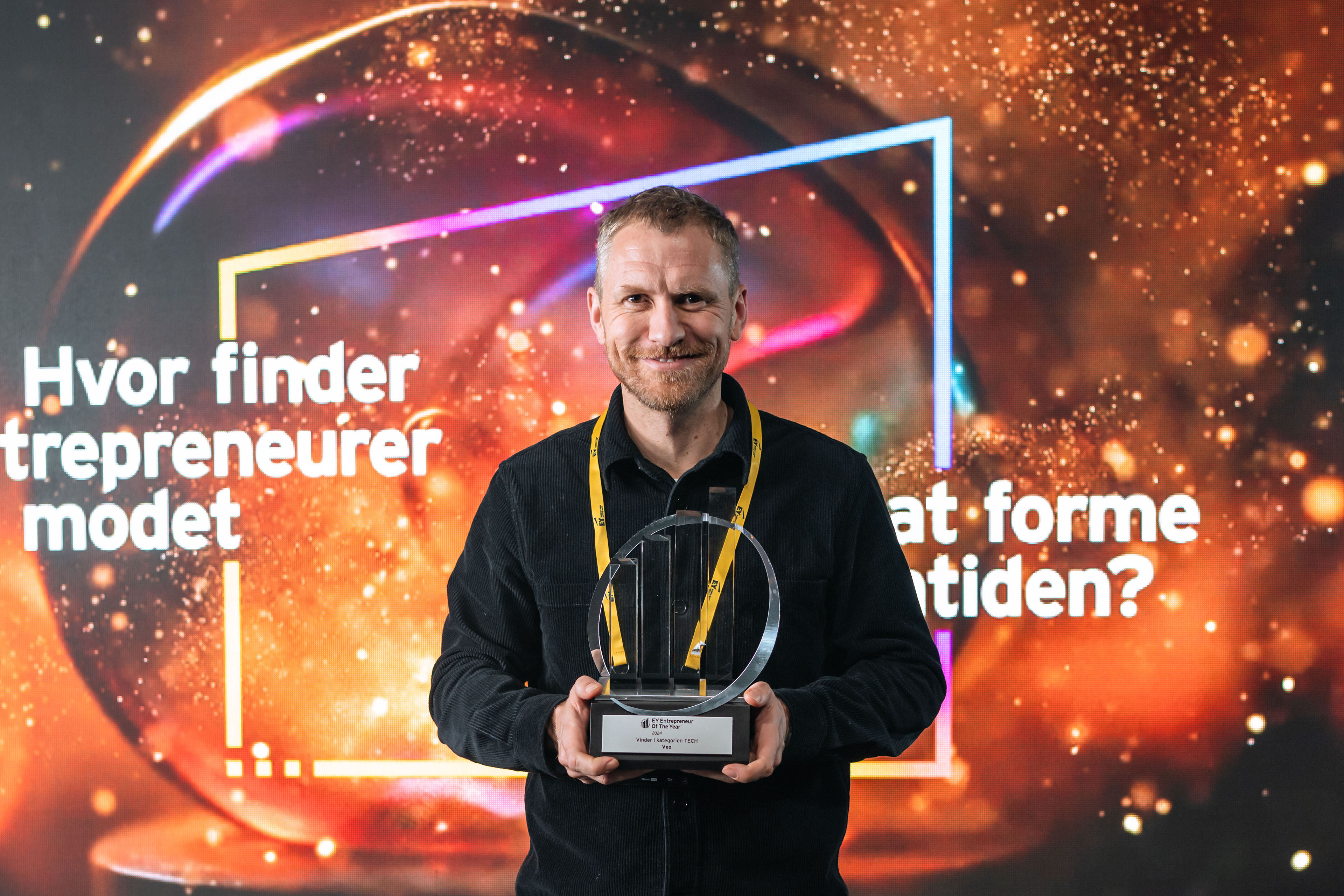 Veo Technologies vinder i kategorien TECH i EY Entrepreneur Of The Year 2024 