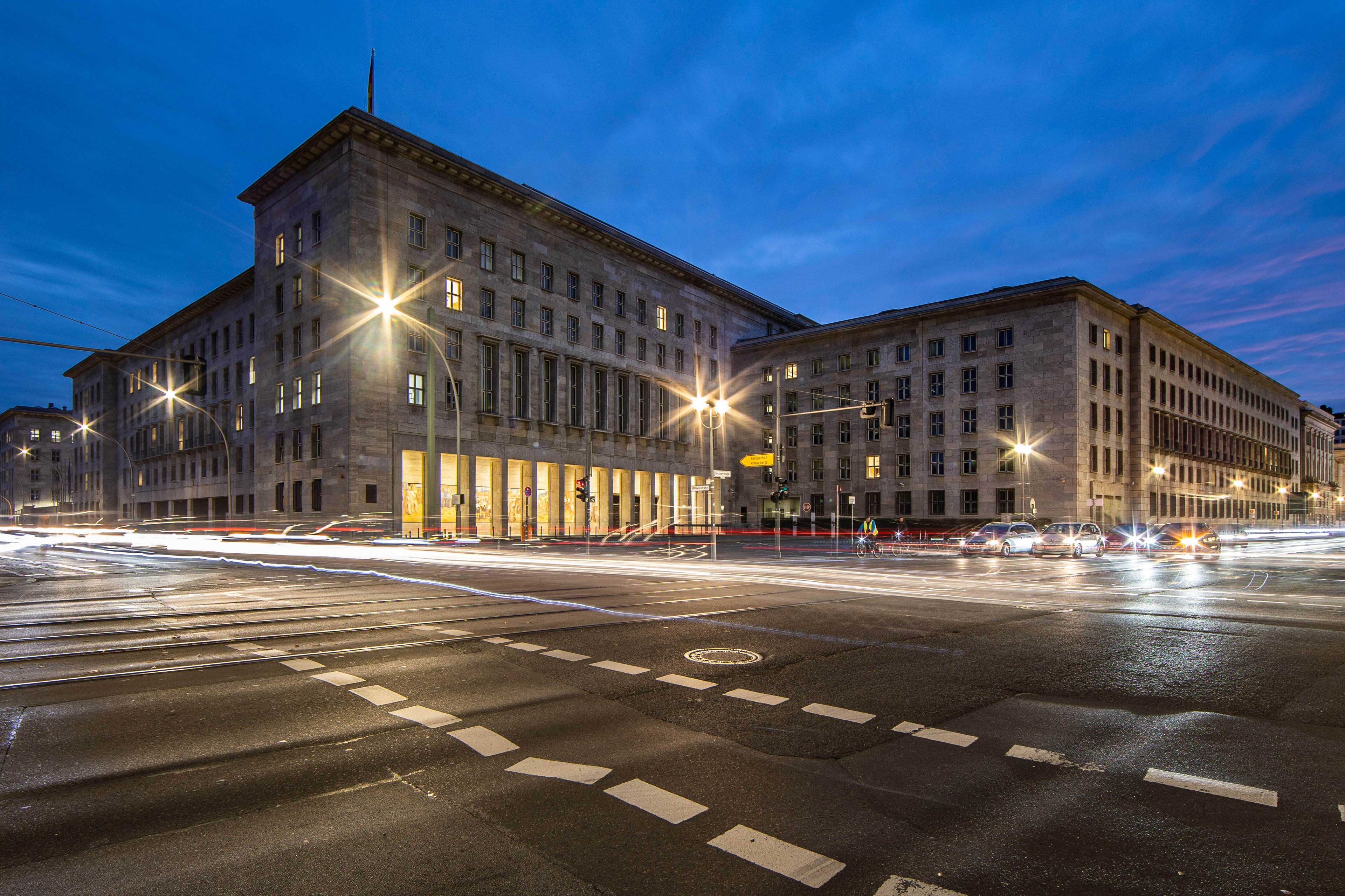 Das Bundesministerium der Finanzen in Berlin