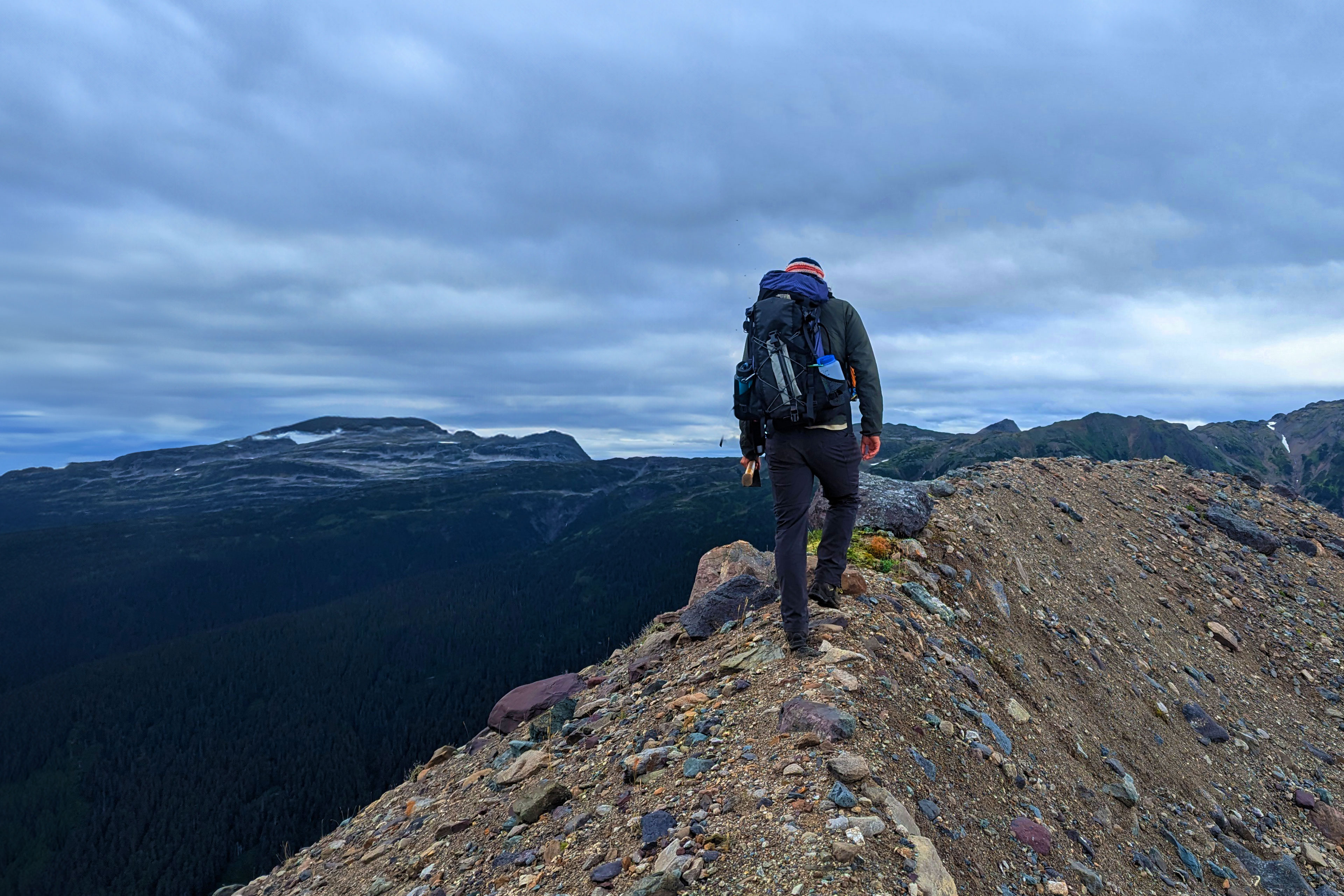 Man Hiking