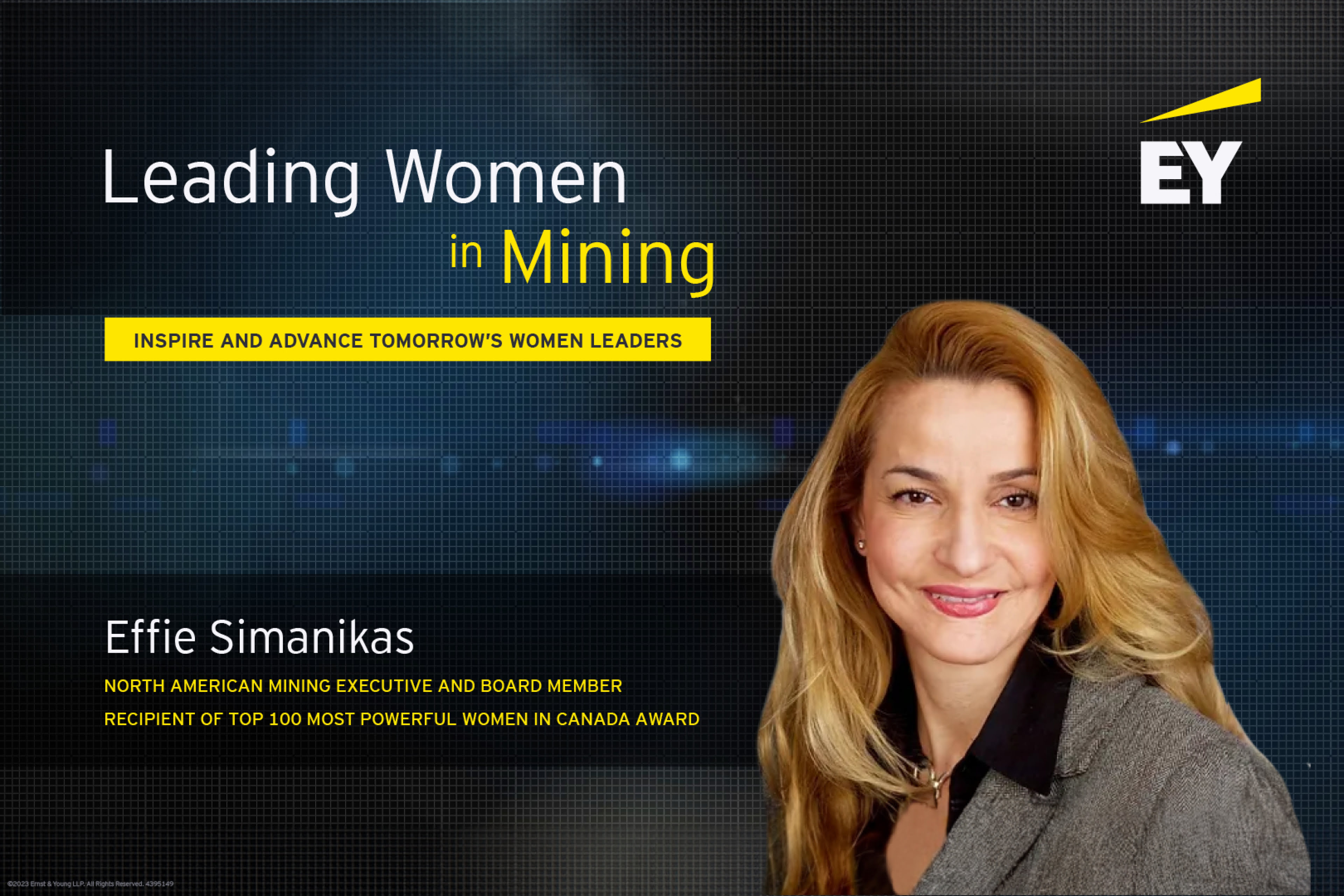 EY - Leading Women in Mining - Effie Simanikas