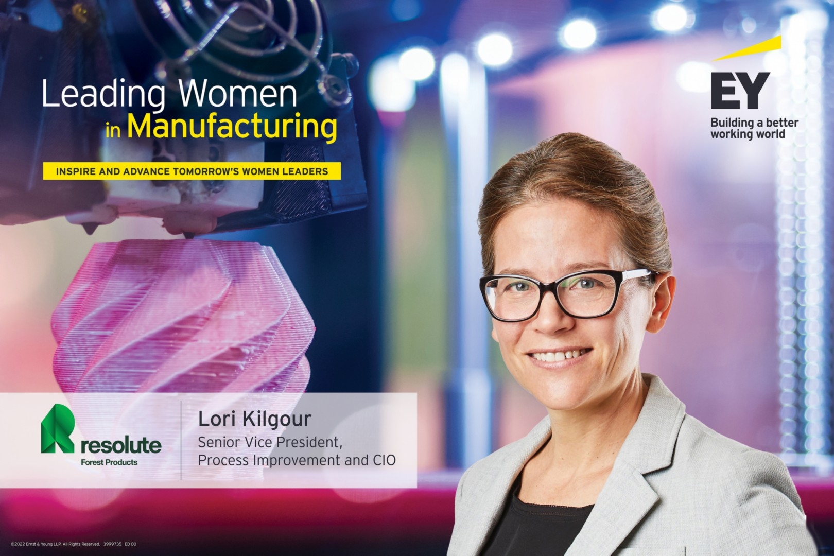 EY - Lori Kilgour, Senior Vice President, Process Improvement and CIO