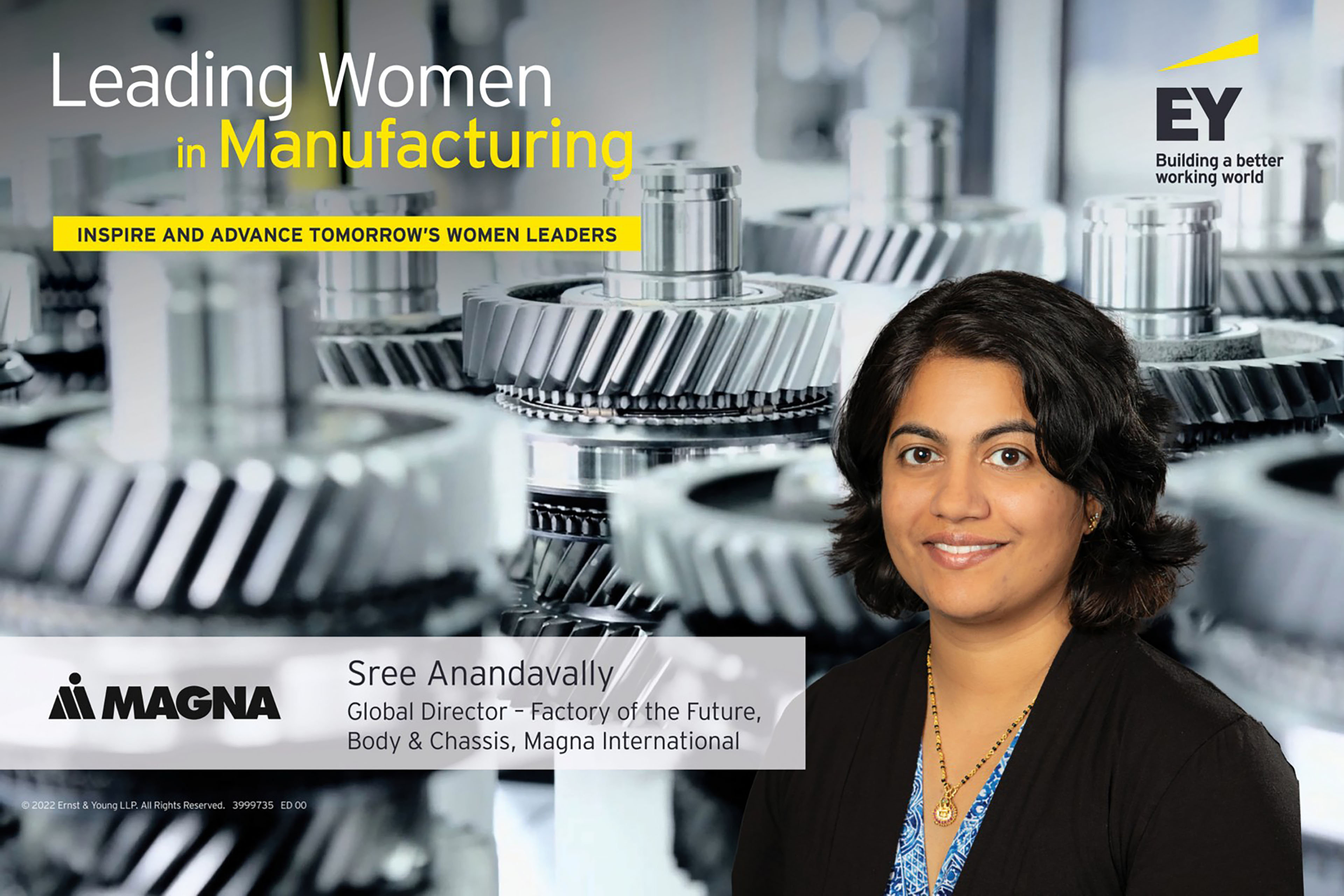 Sree Anandavally, Magna International Global Director  Factory of the Future