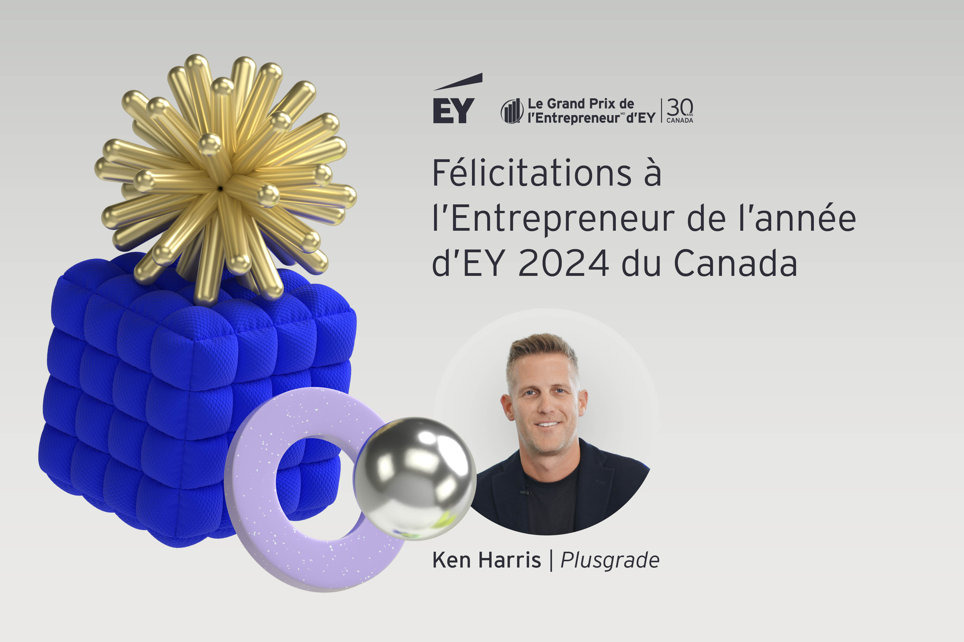 Félicitations à l'Entrepreneur de l’année d’EY 2024 du Canada