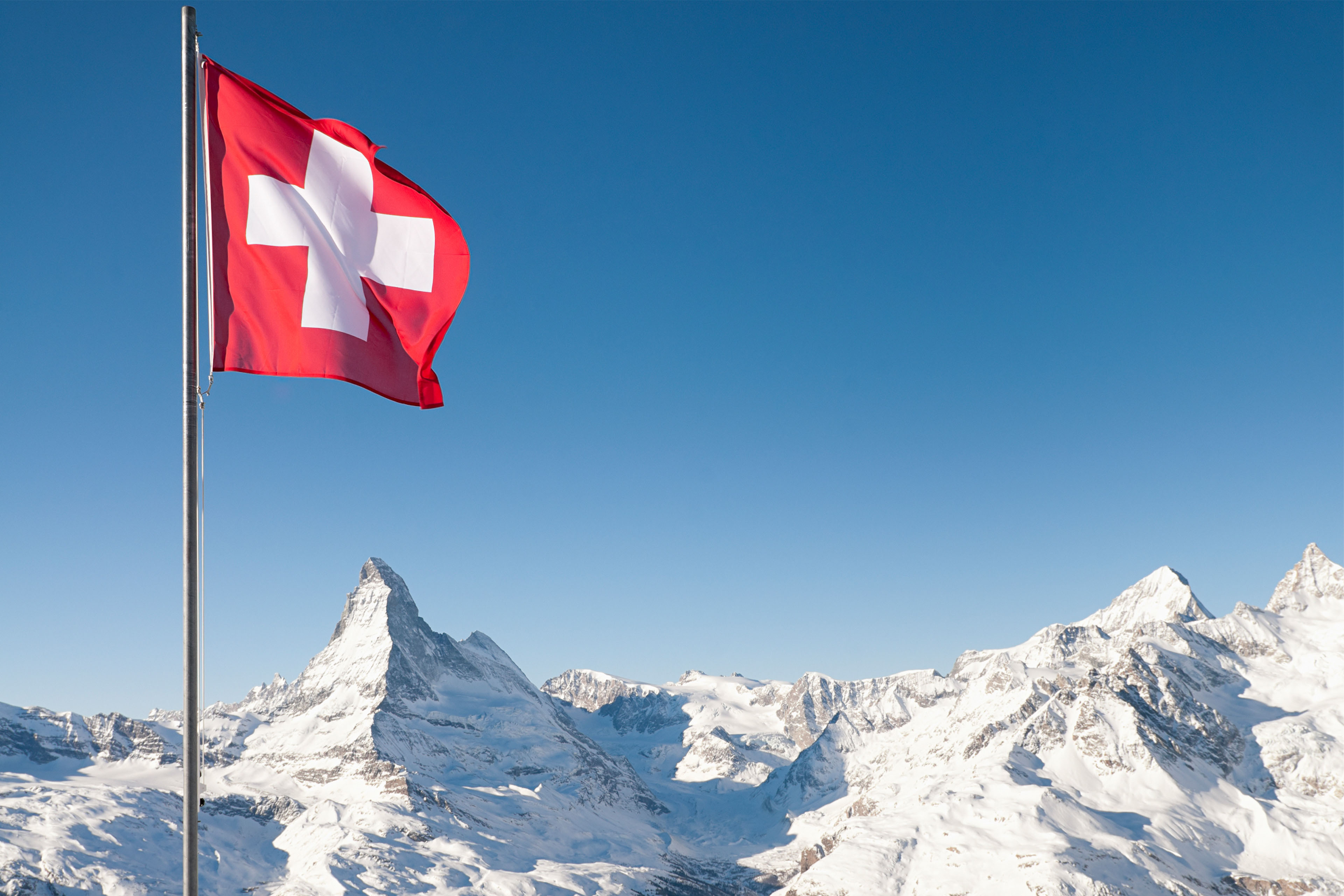 National flag Switzerland