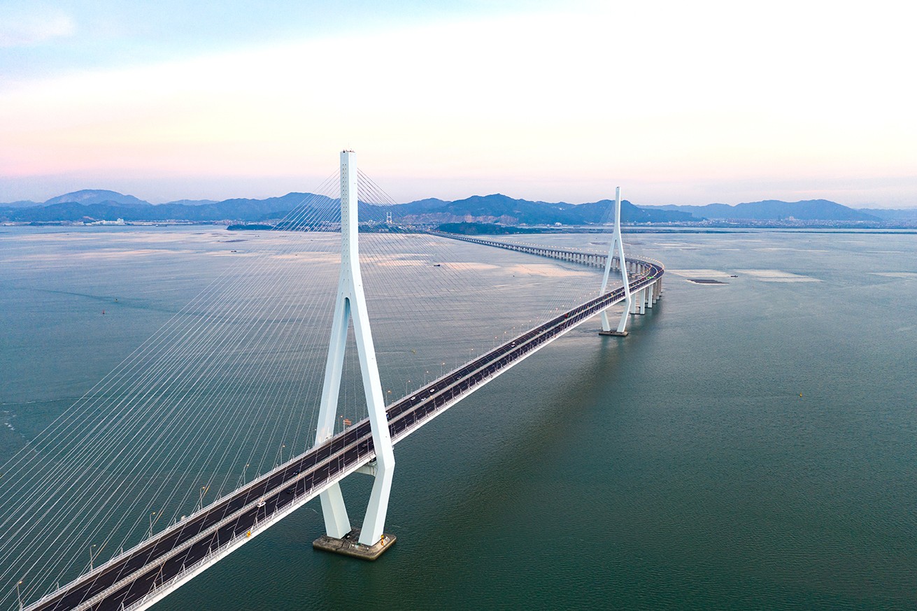 GBA bridge in bird eye view