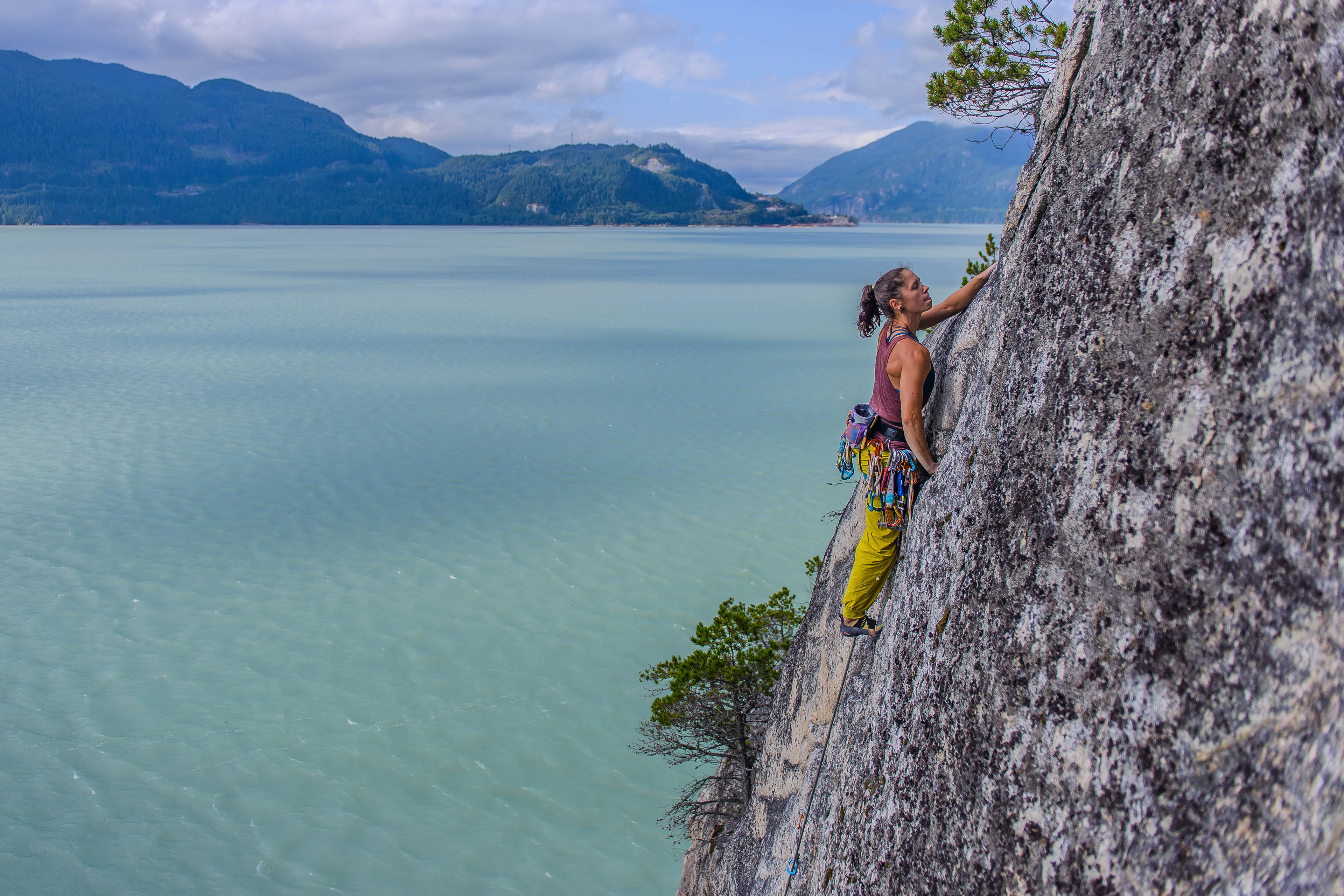 女子攀岩 squamish 加拿大