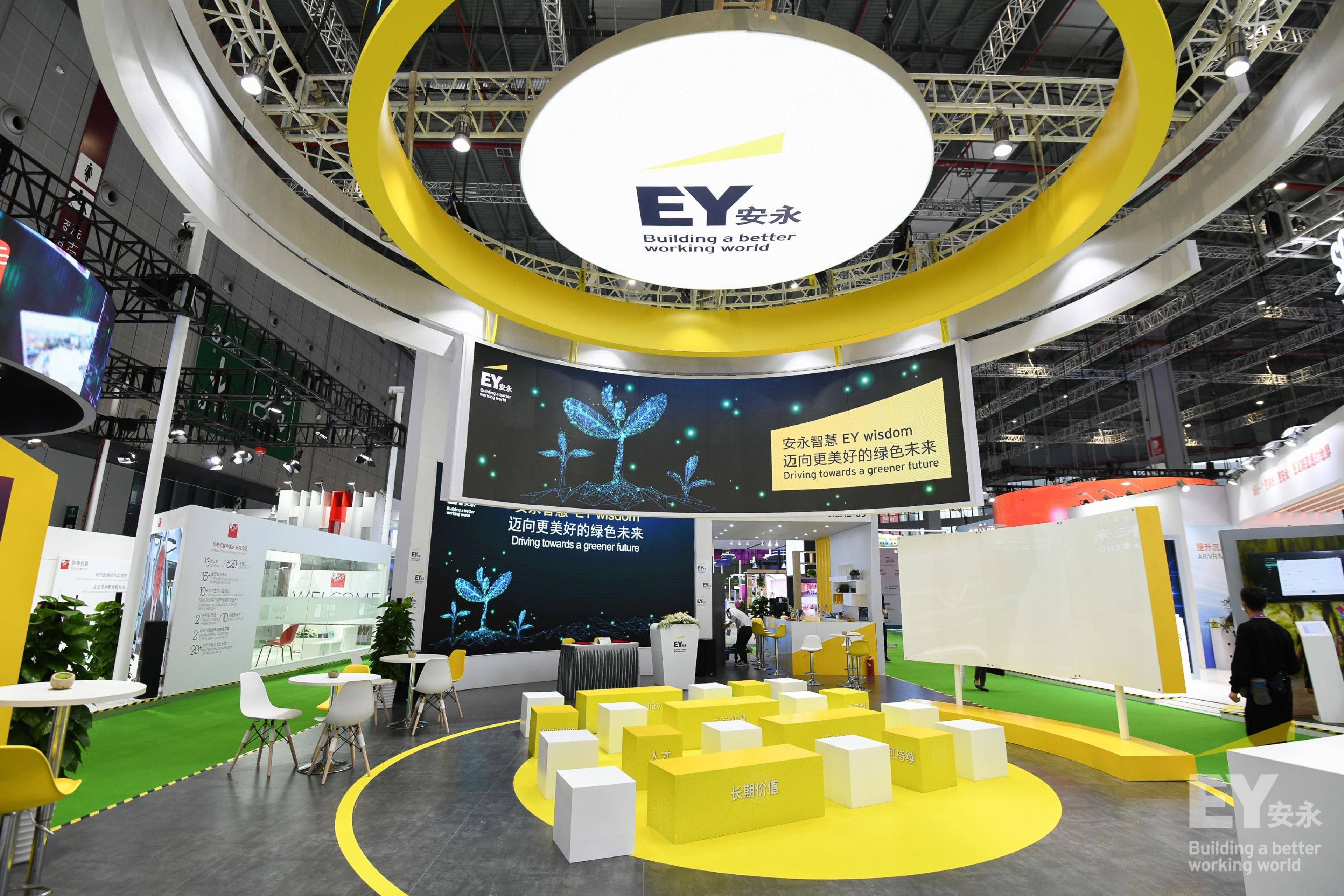 EY grabs spotlight on the first day of CIIE 2021