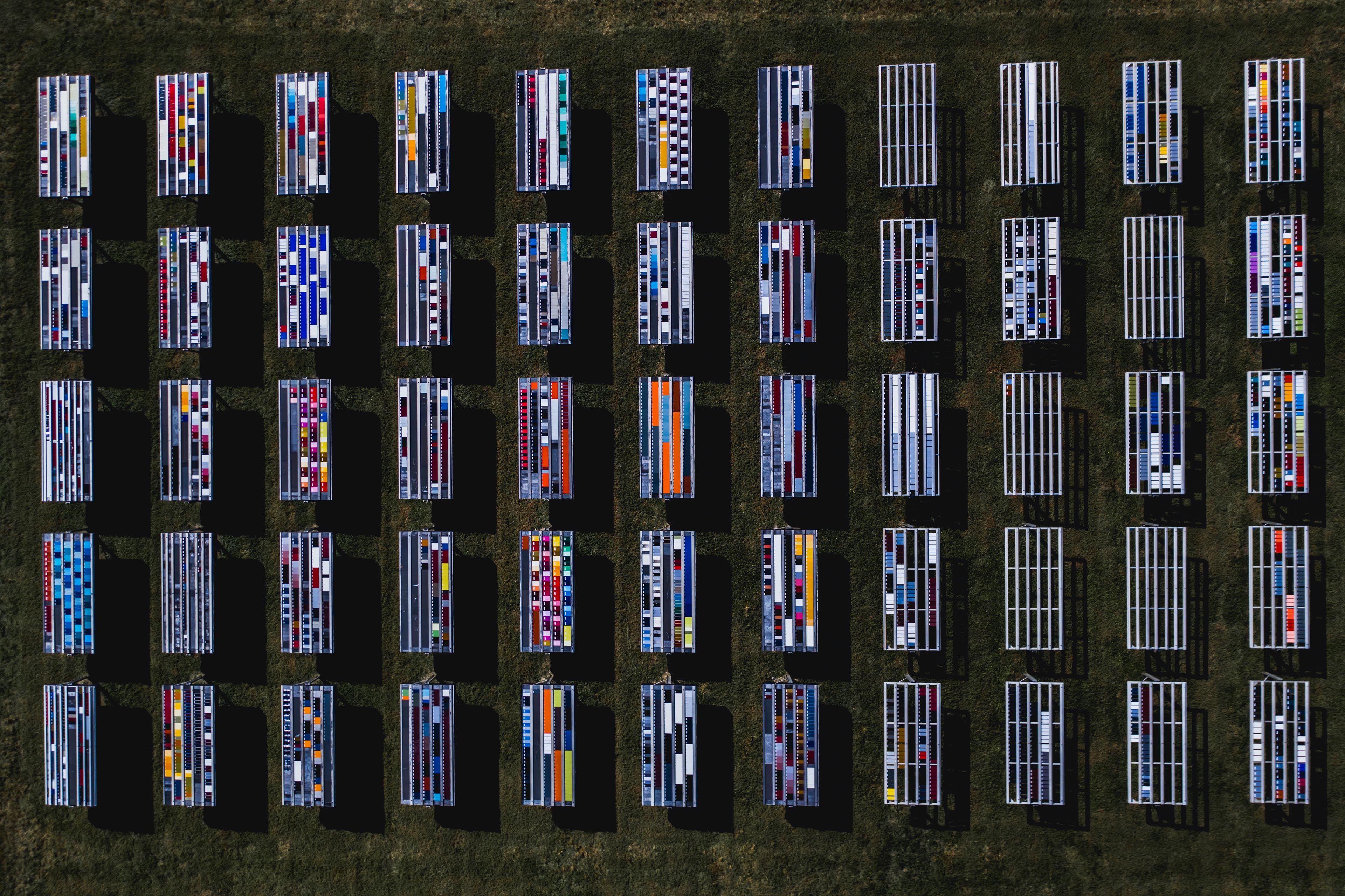 Solar Panels by drone