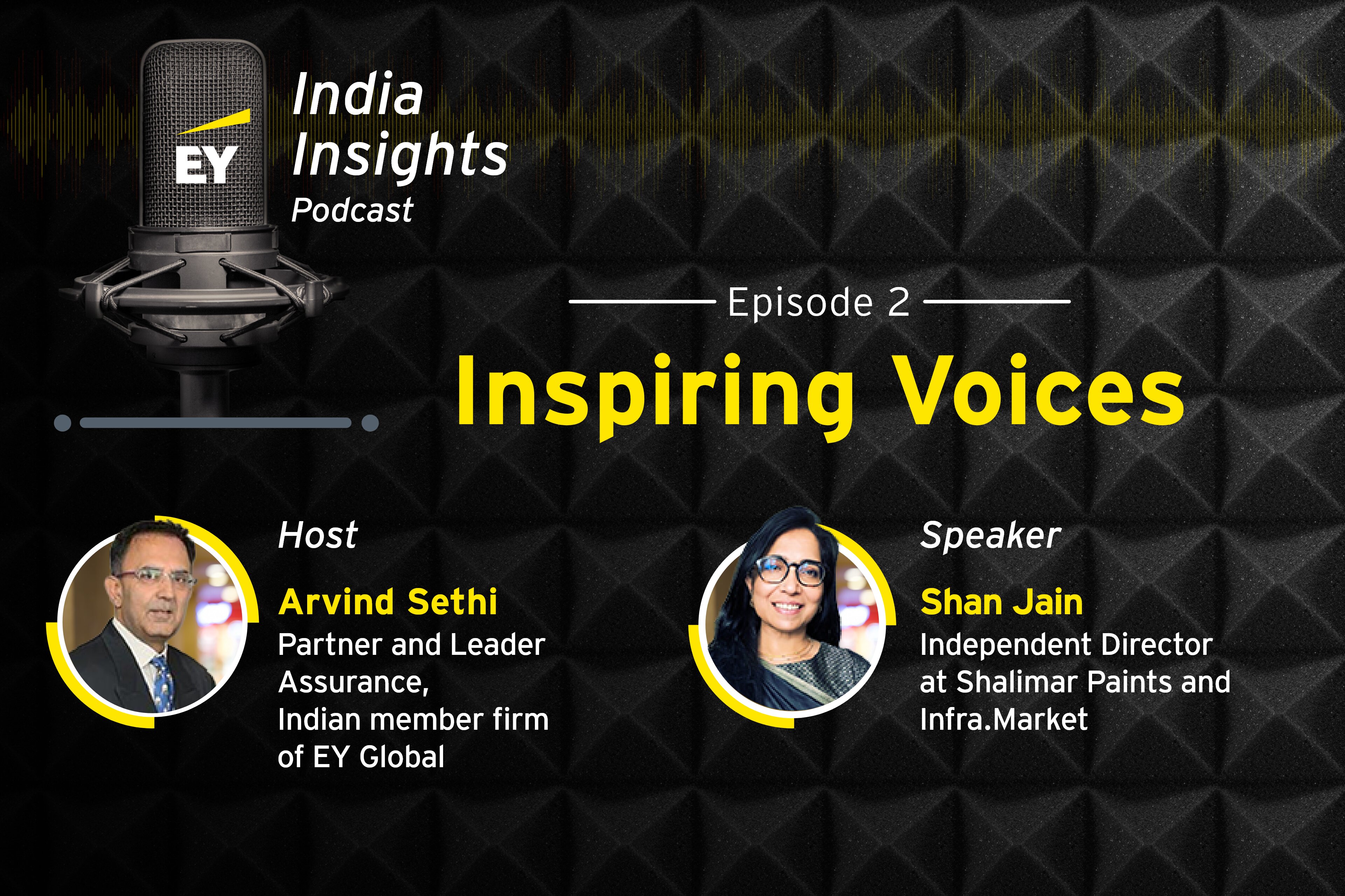 EY india insights podcast series celebrating remarkable women image