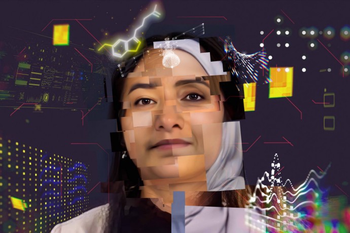 AI image of a woman