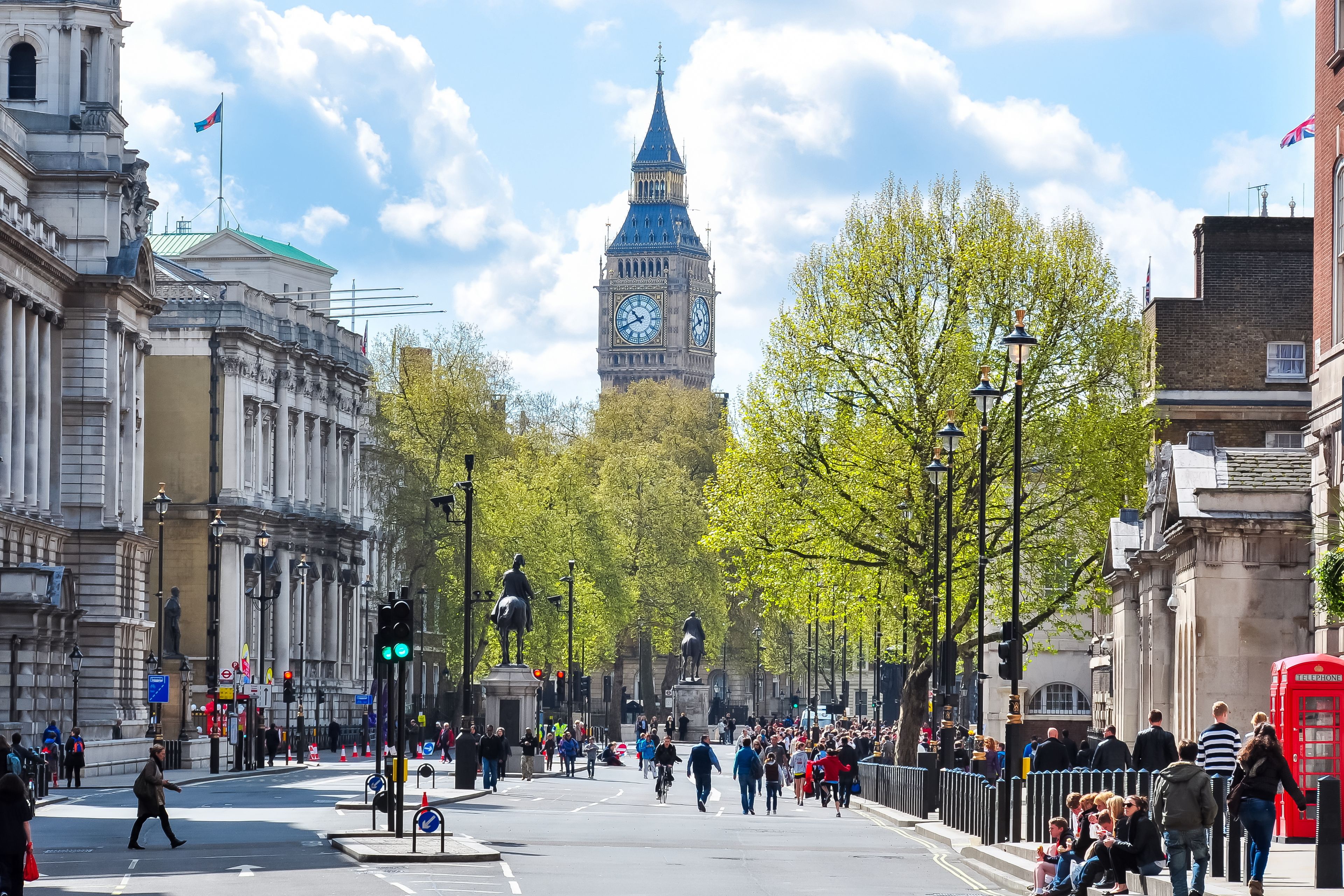 Picture of a square in Europe