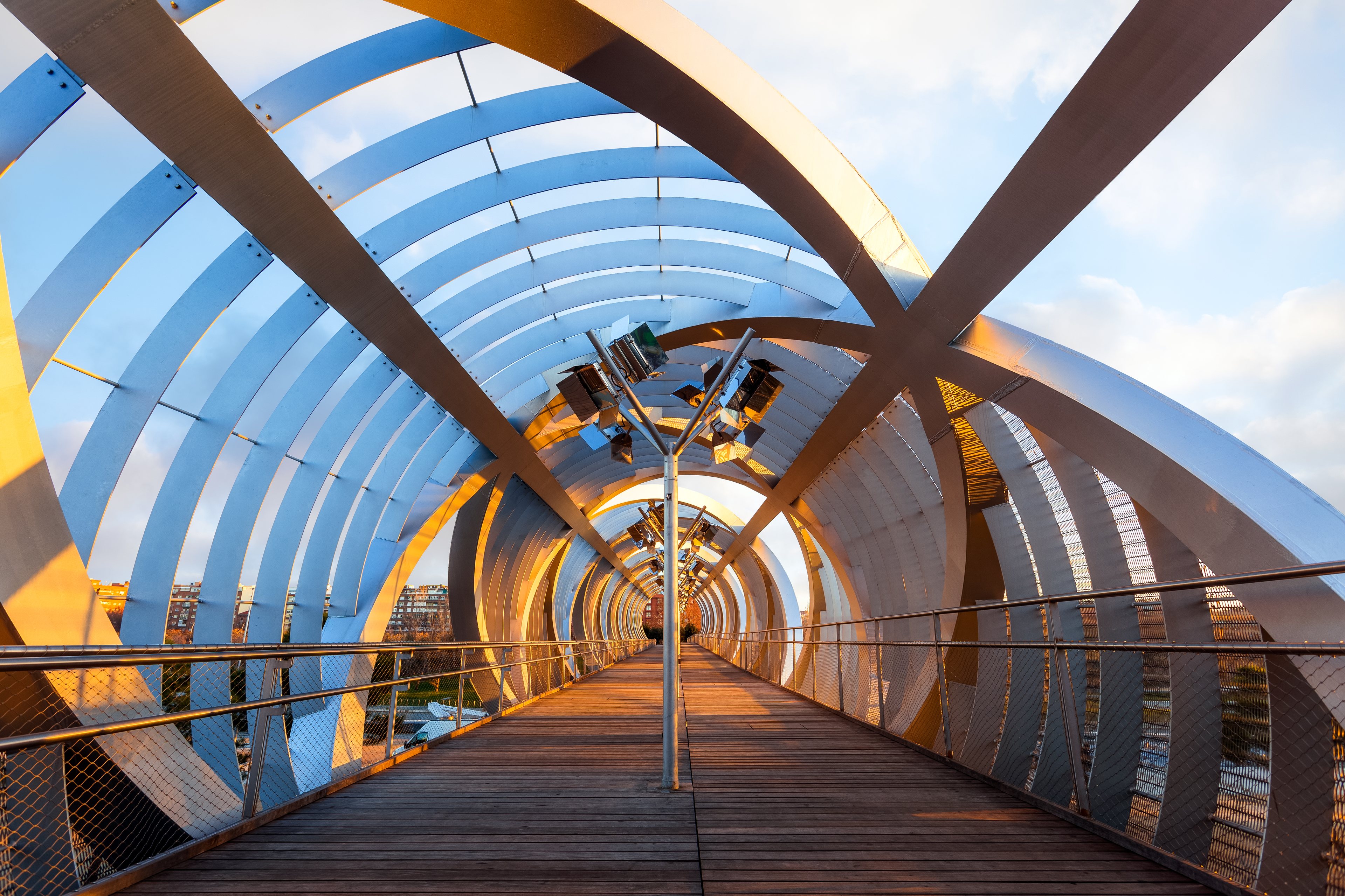 Arganzuela footbridge