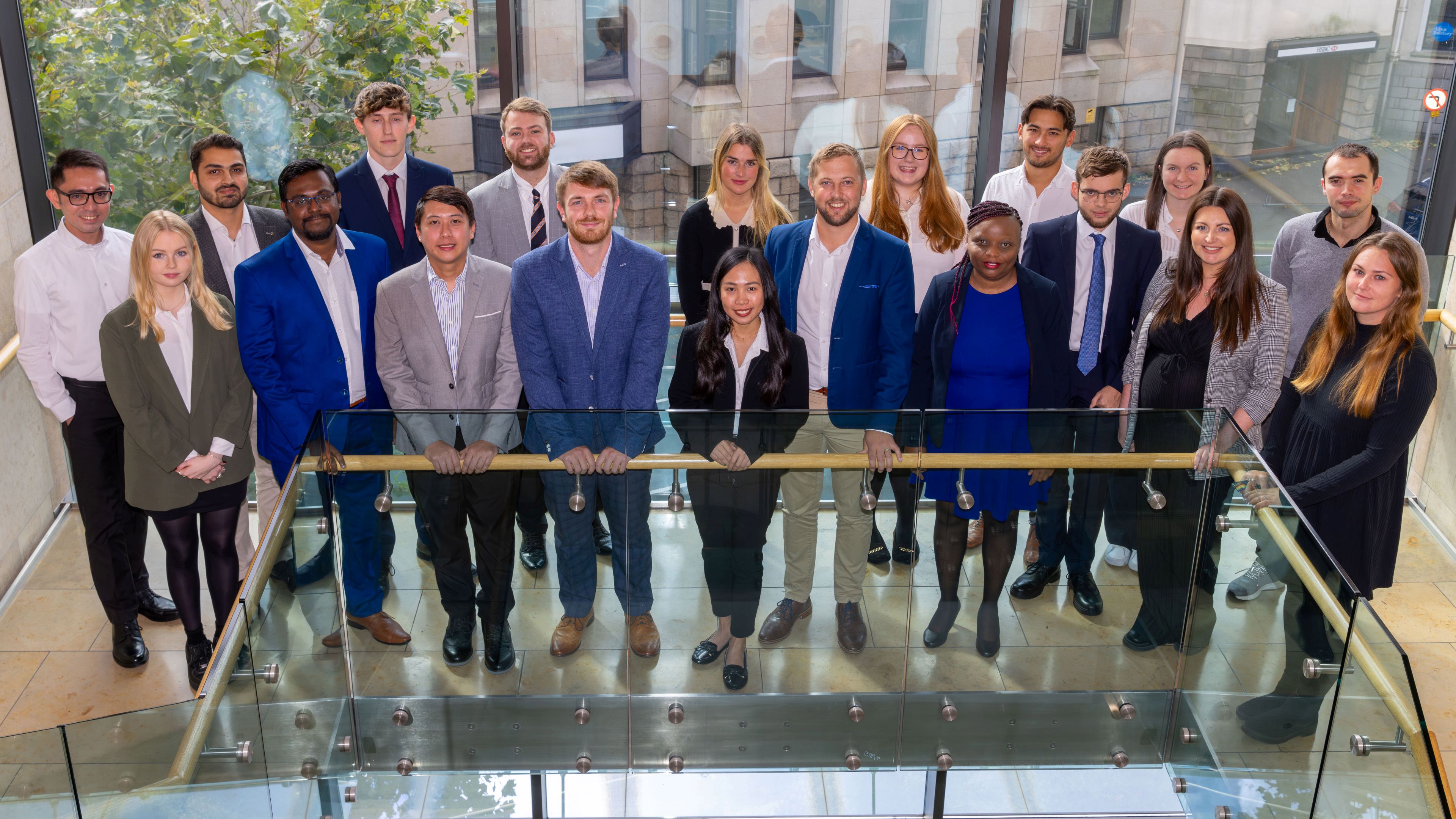 Group Photographs of promoted EY leaders